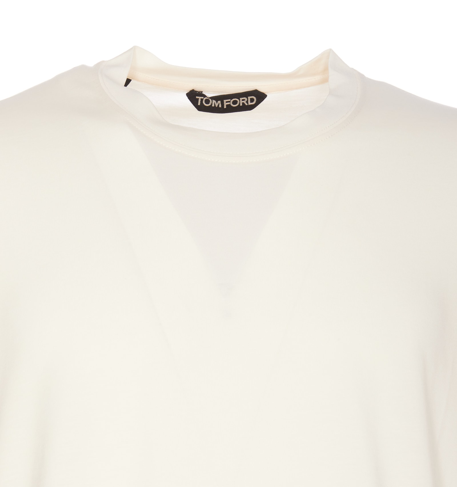 Shop Tom Ford T-shirt In White