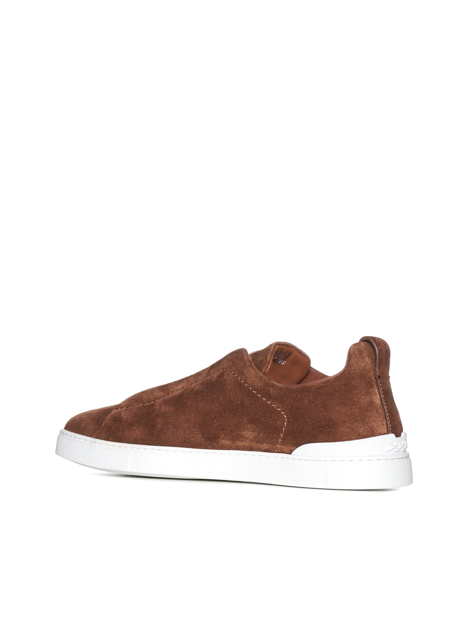 Z Zegna Sneakers In Marrone ModeSens