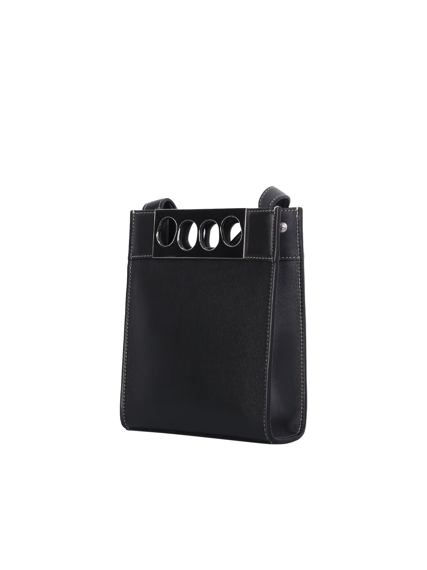 Shop Alexander Mcqueen Tote Bag Mini Grip In Black