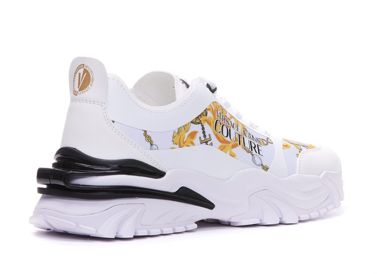 VERSACE JEANS COUTURE TRAIL TRACK CHAIN COUTURE SNEAKERS 