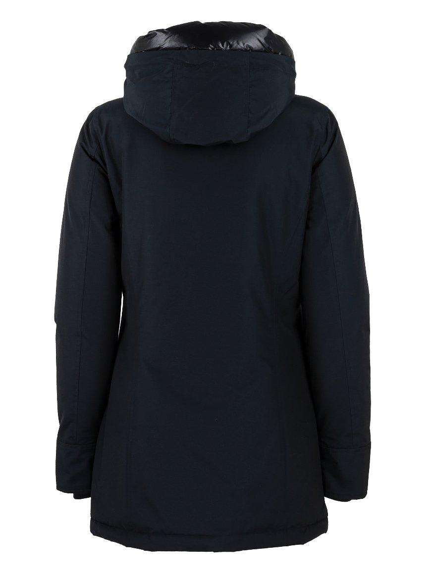 Shop Woolrich Arctic Hooded Parka Coat In Blue