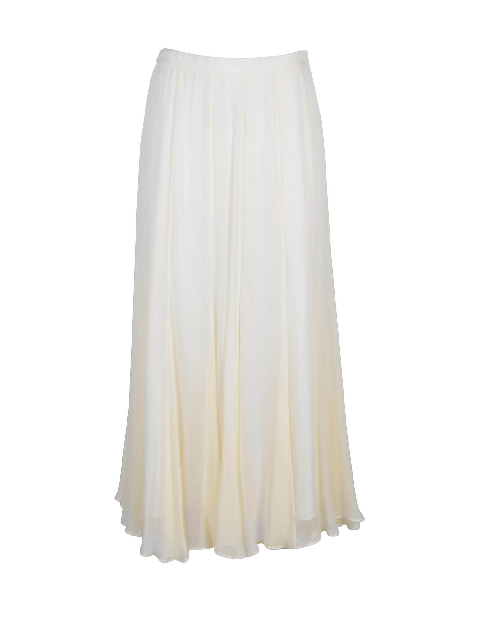 Ralph Lauren Womens White Skirt
