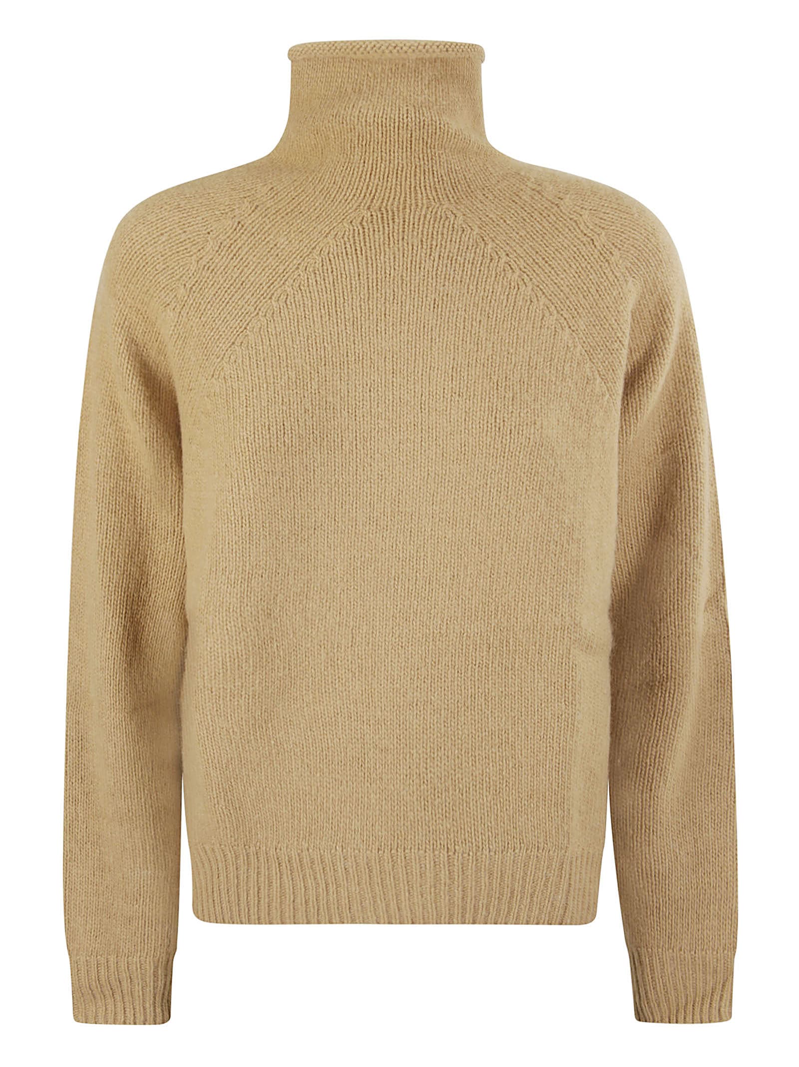 Apc Tan Walter Turtleneck In Cab