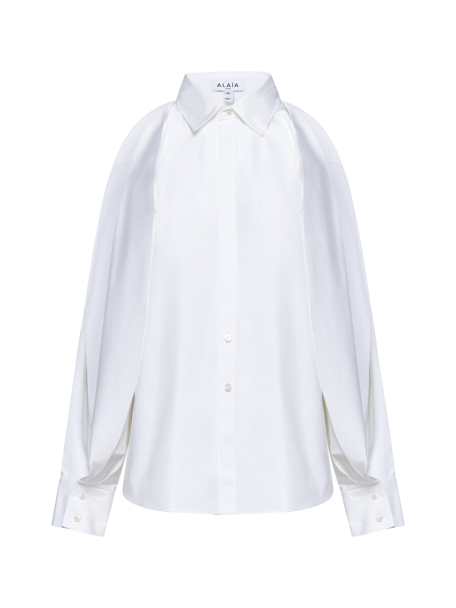 Shop Alaïa Shirt In White