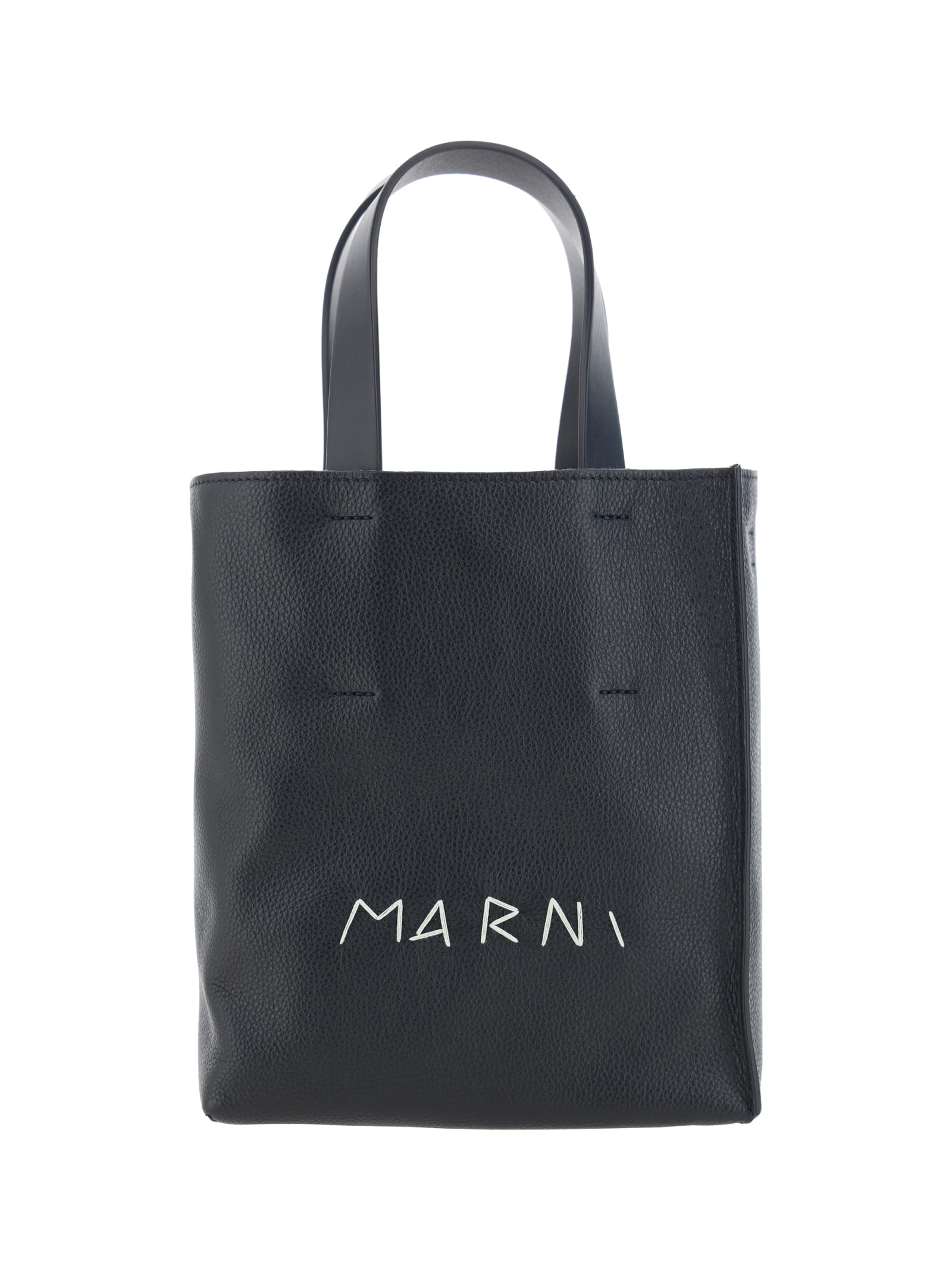 Shop Marni Handbag In Black