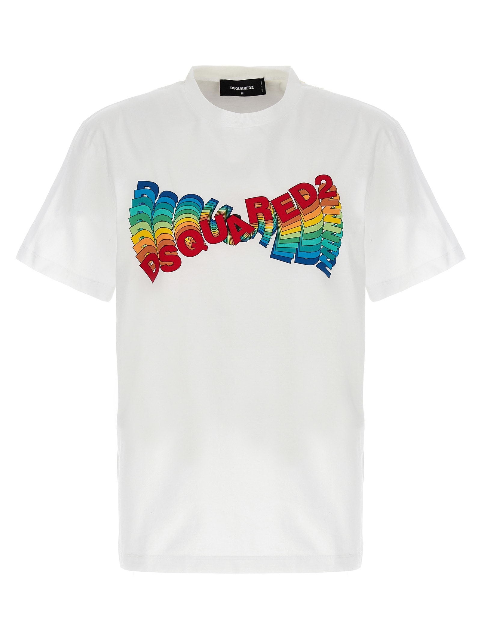 Shop Dsquared2 T-shirt Regular Fit In White