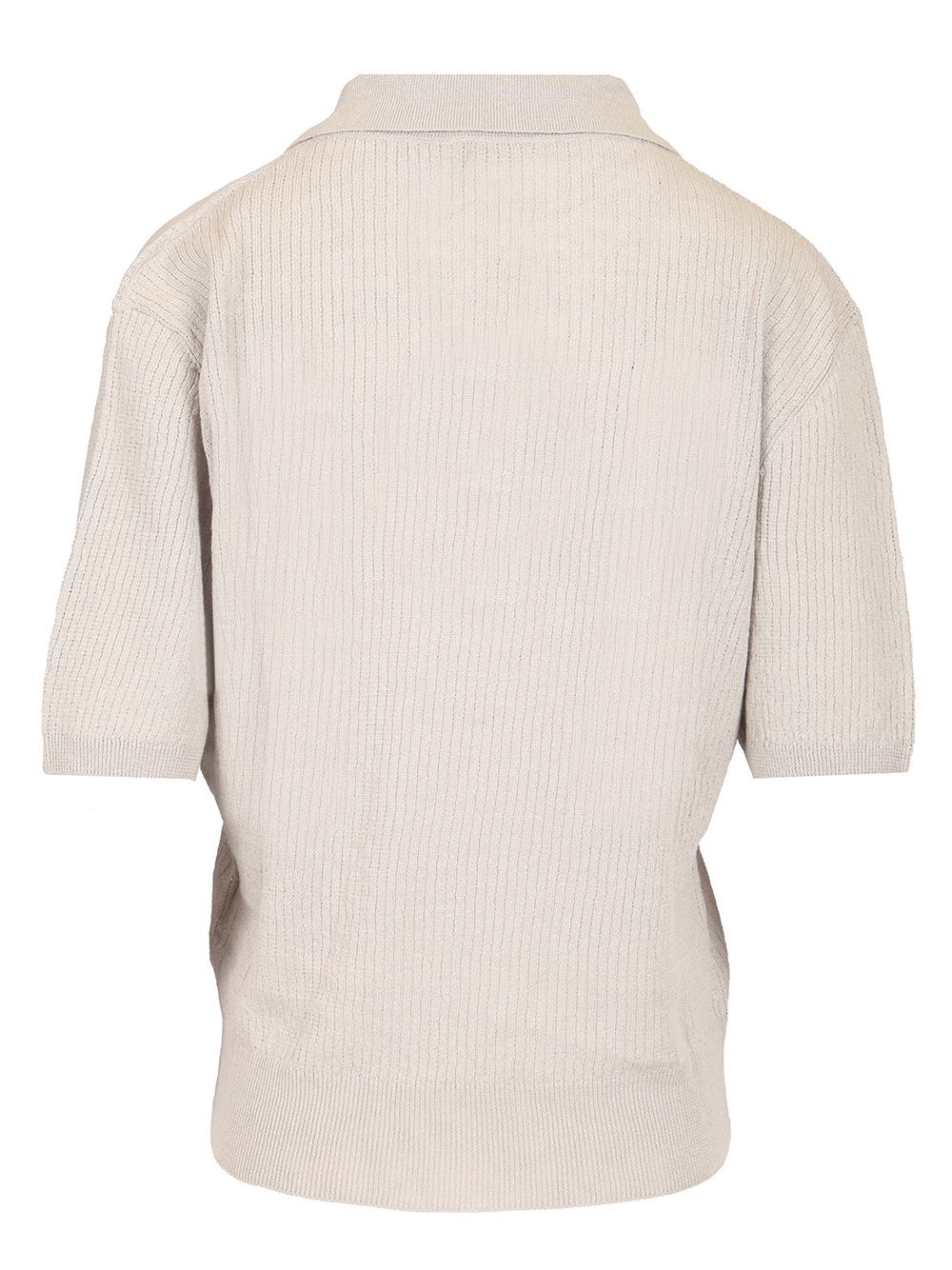 Shop Barena Venezia Vibia Knit In Silver