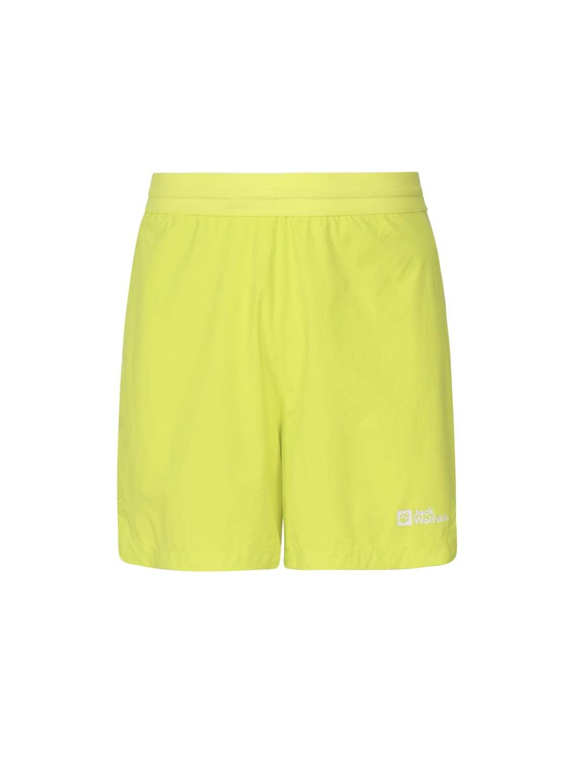 Shorts In Technical Fabric With Contrasting Logo