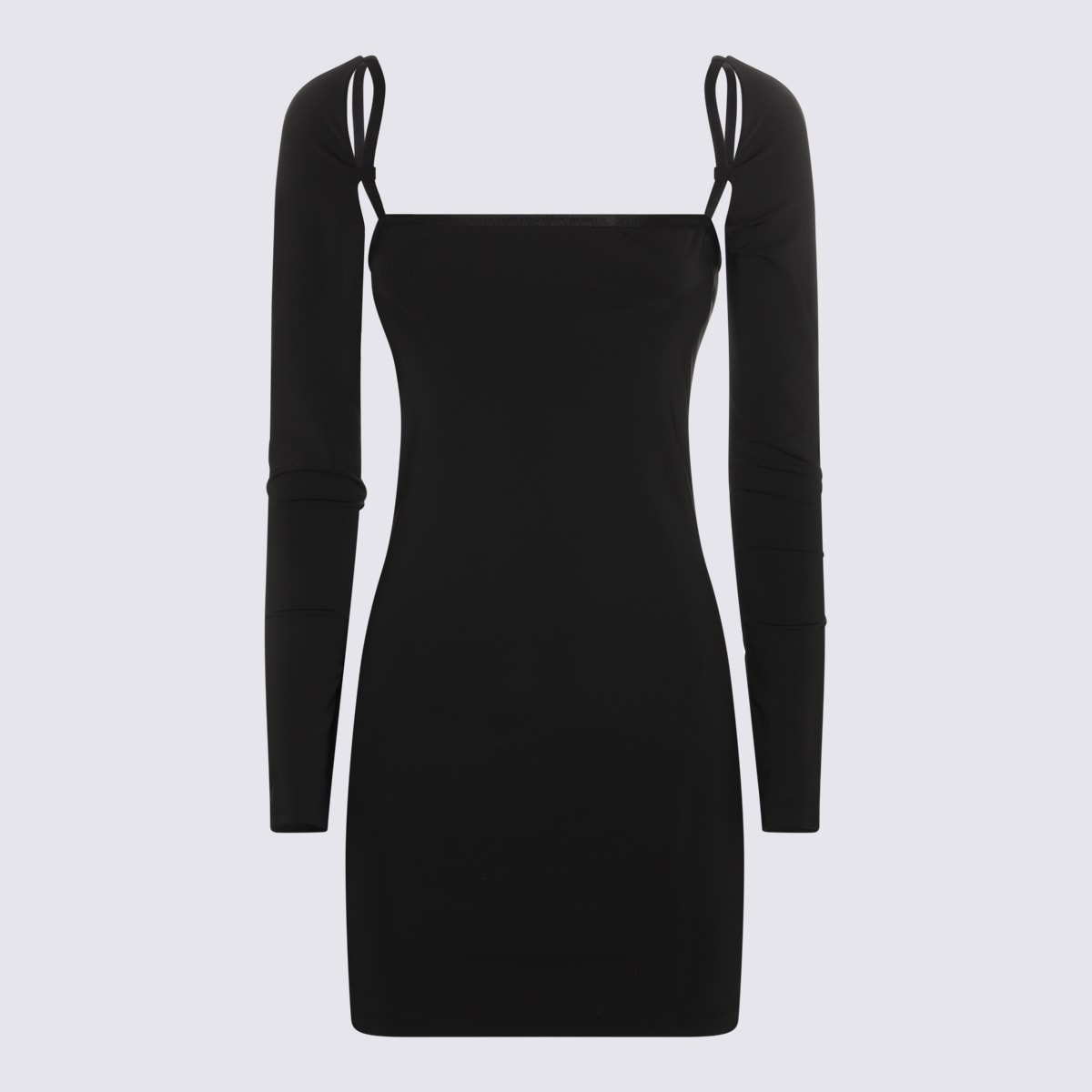 Shop Alexander Wang Black Stretch Dress