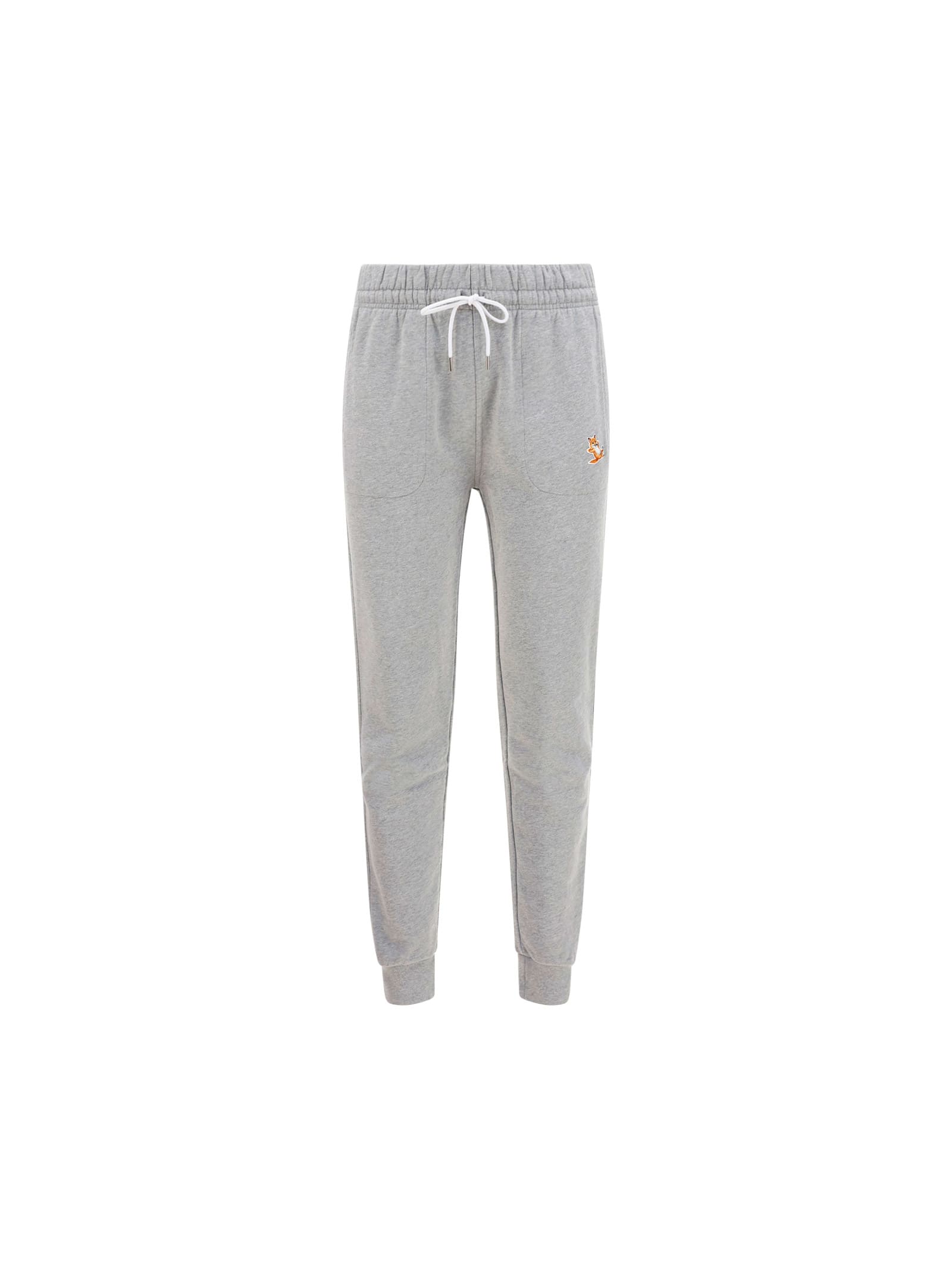 MAISON KITSUNÉ CHILLAX FOX PATCH trousers