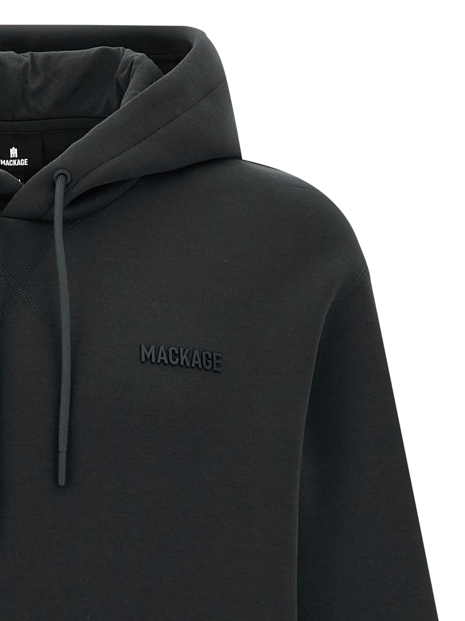 Mackage Black Krystian Hoodie In Black