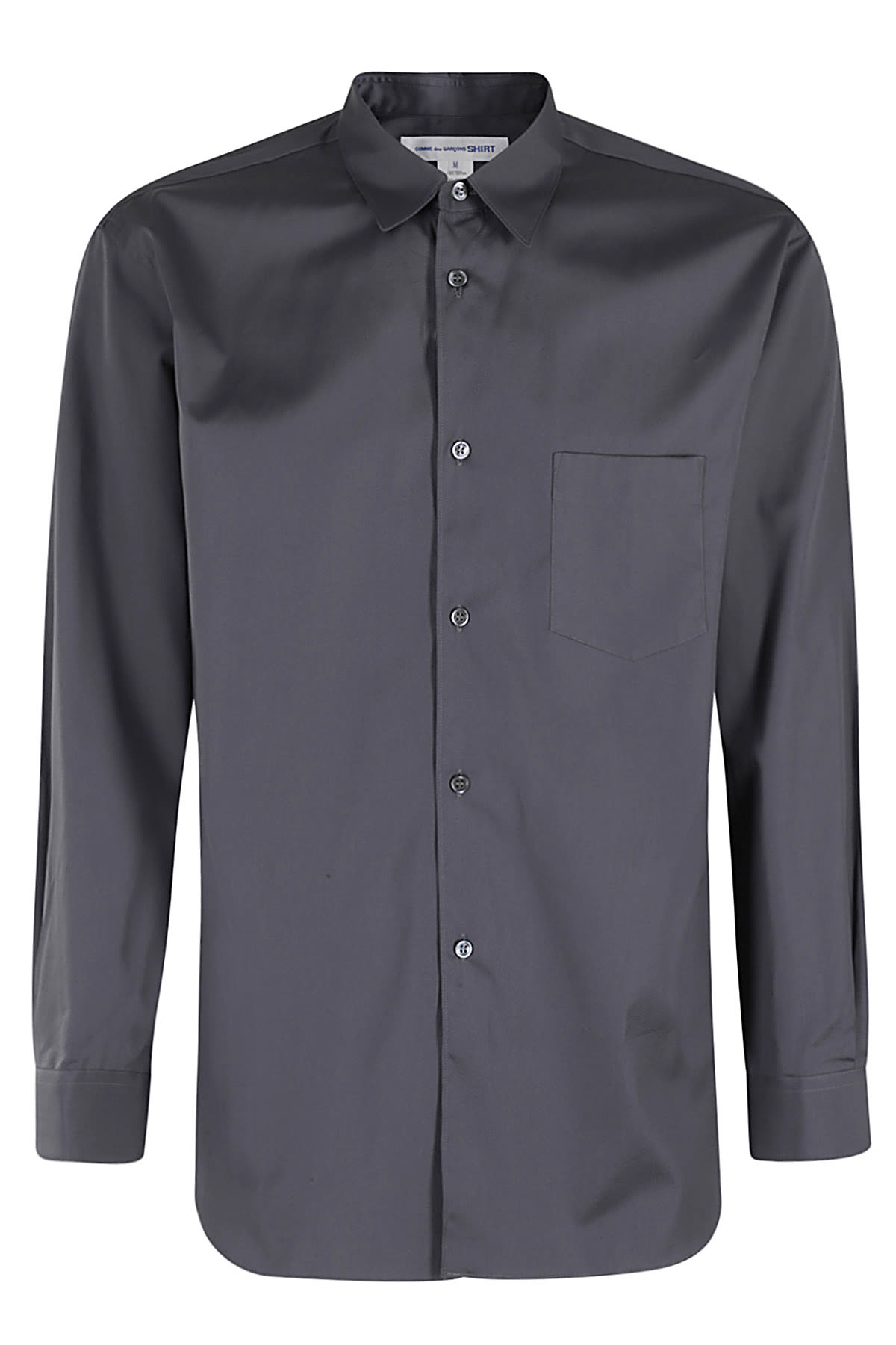 Shop Comme Des Garçons Shirt Shirt Woven In Grey