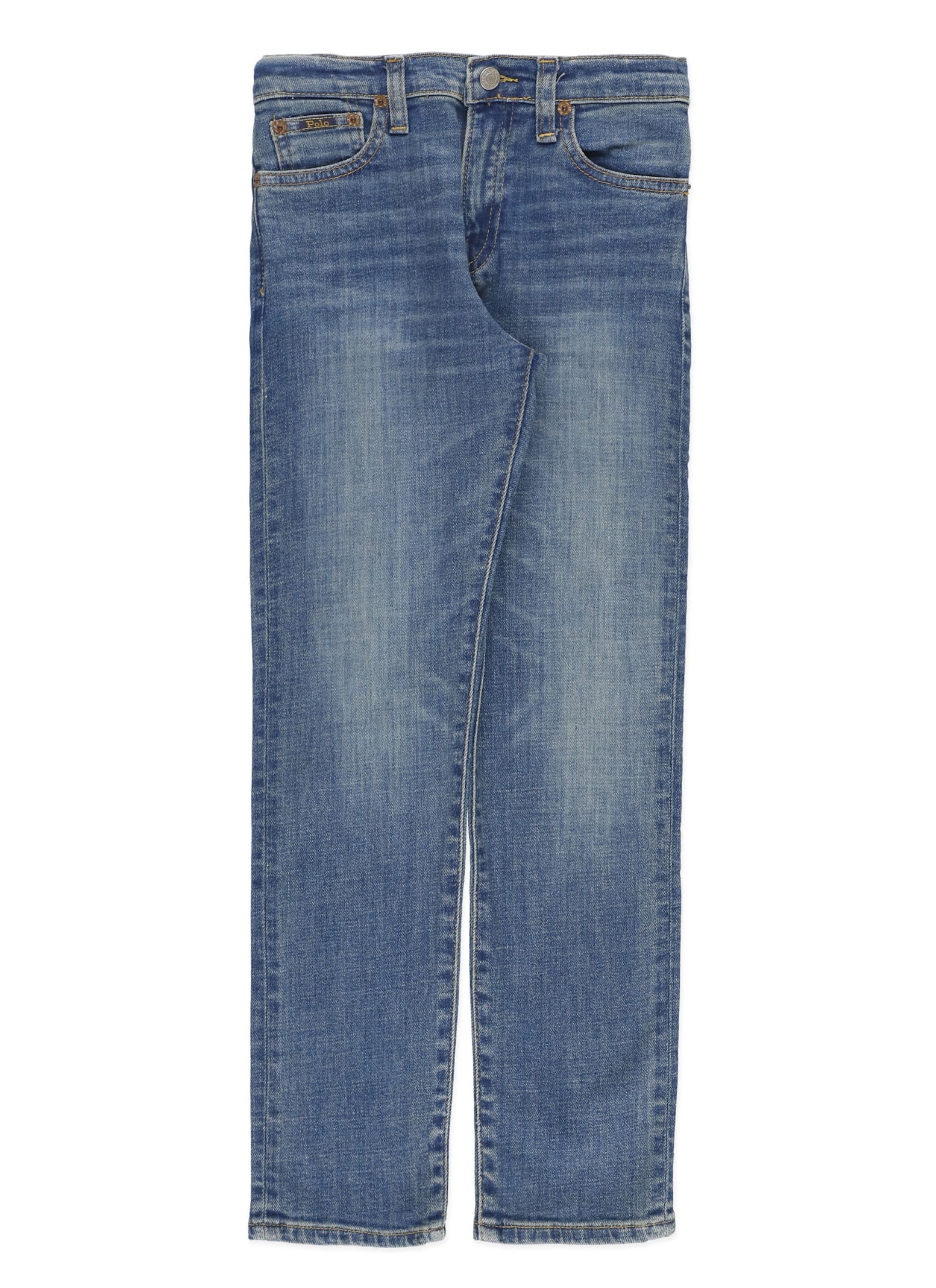Polo Ralph Lauren Cotton Jeans In Blue