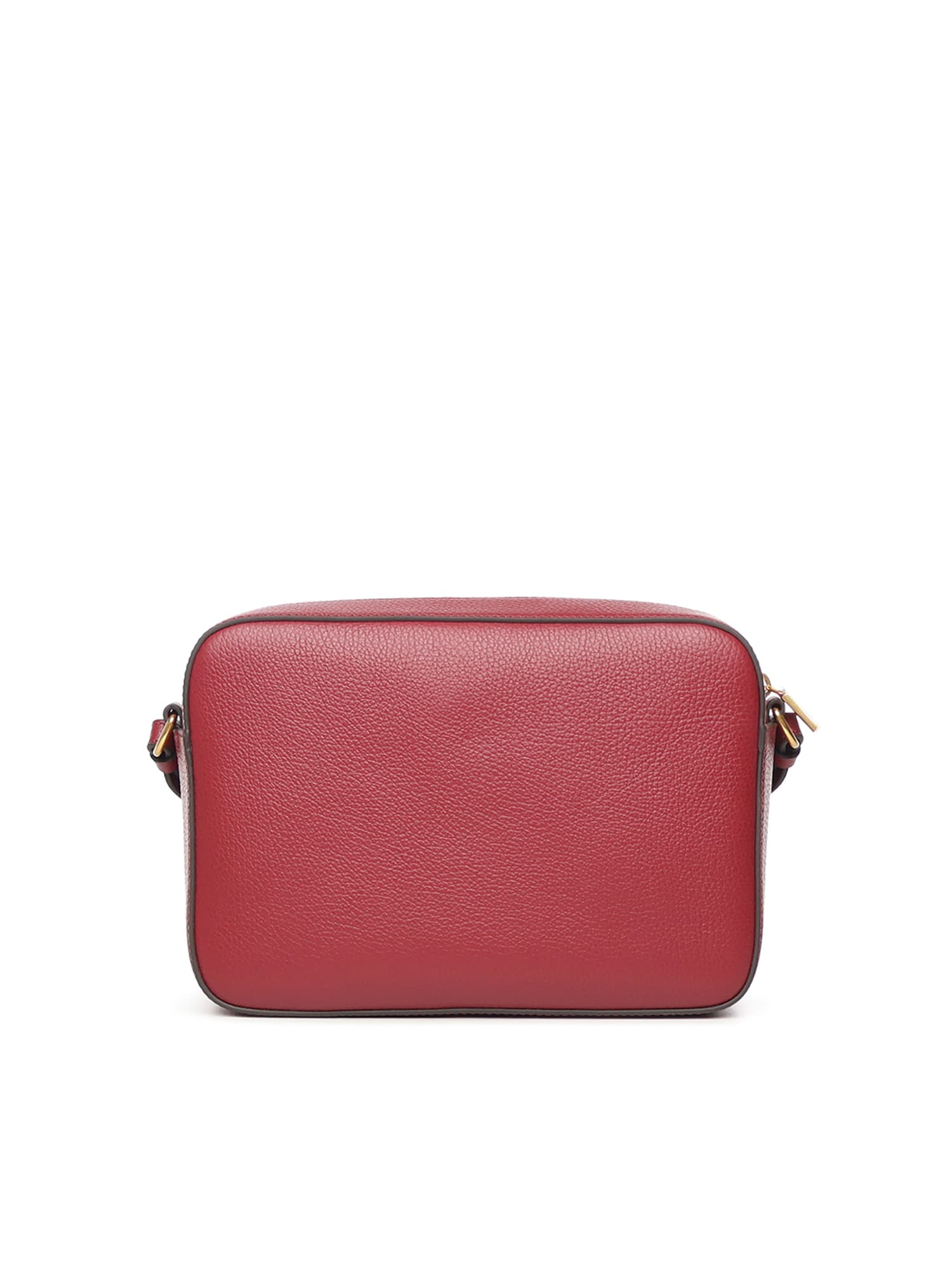 Coccinelle Front-pocket Shoulder Bag In Red