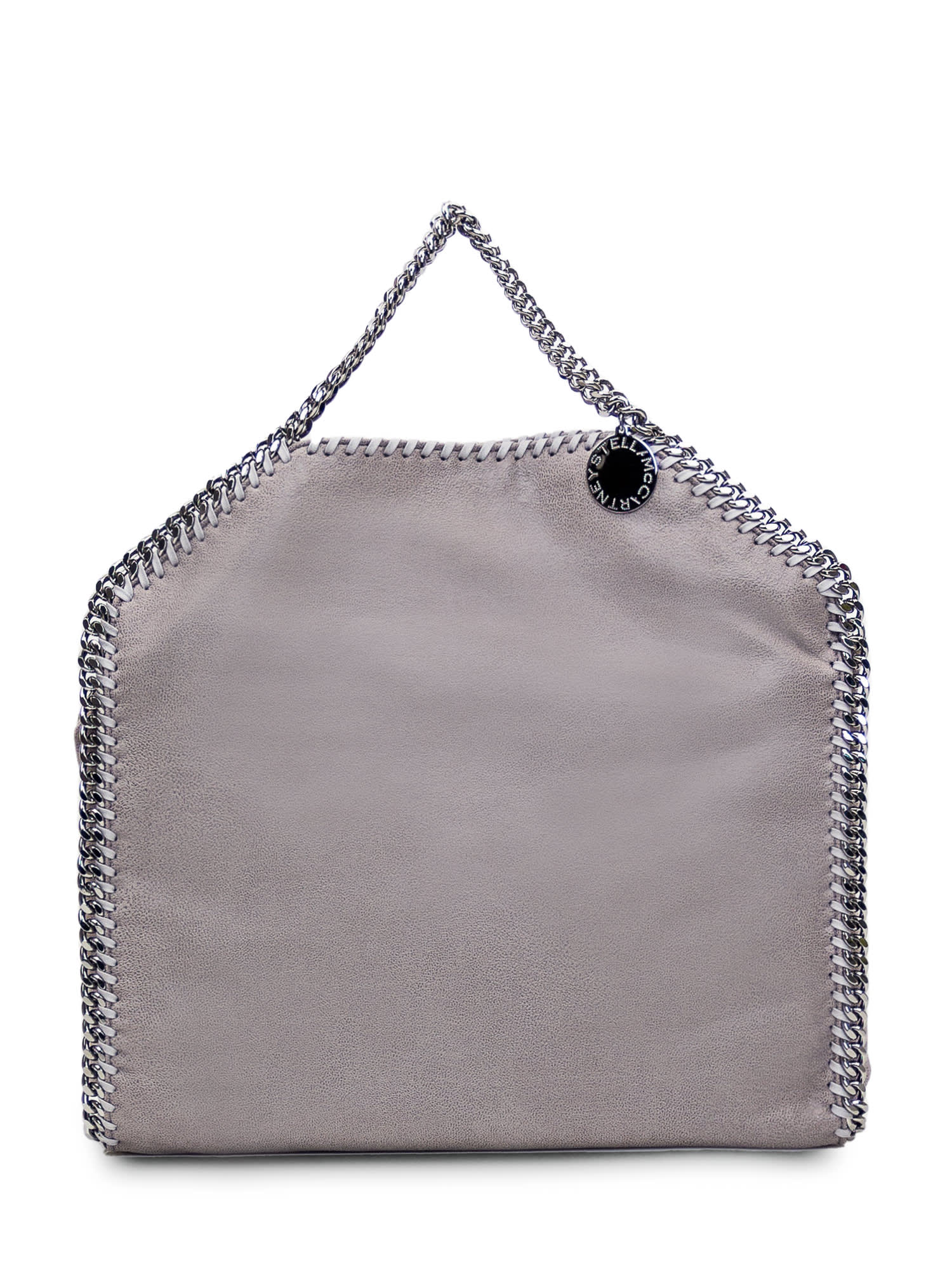 Shop Stella Mccartney Falabella Tote Bag In Light Grey