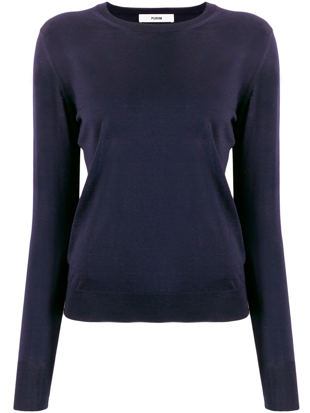 Roberto Collina Crewneck Sweater In Blue
