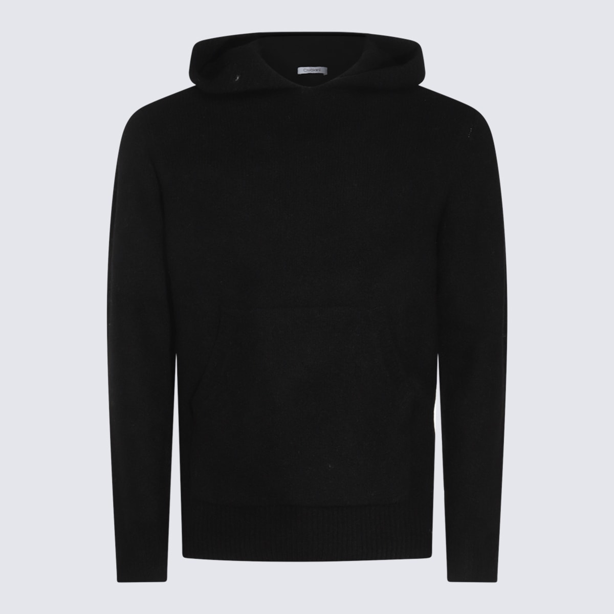 Black Wool Knitwear