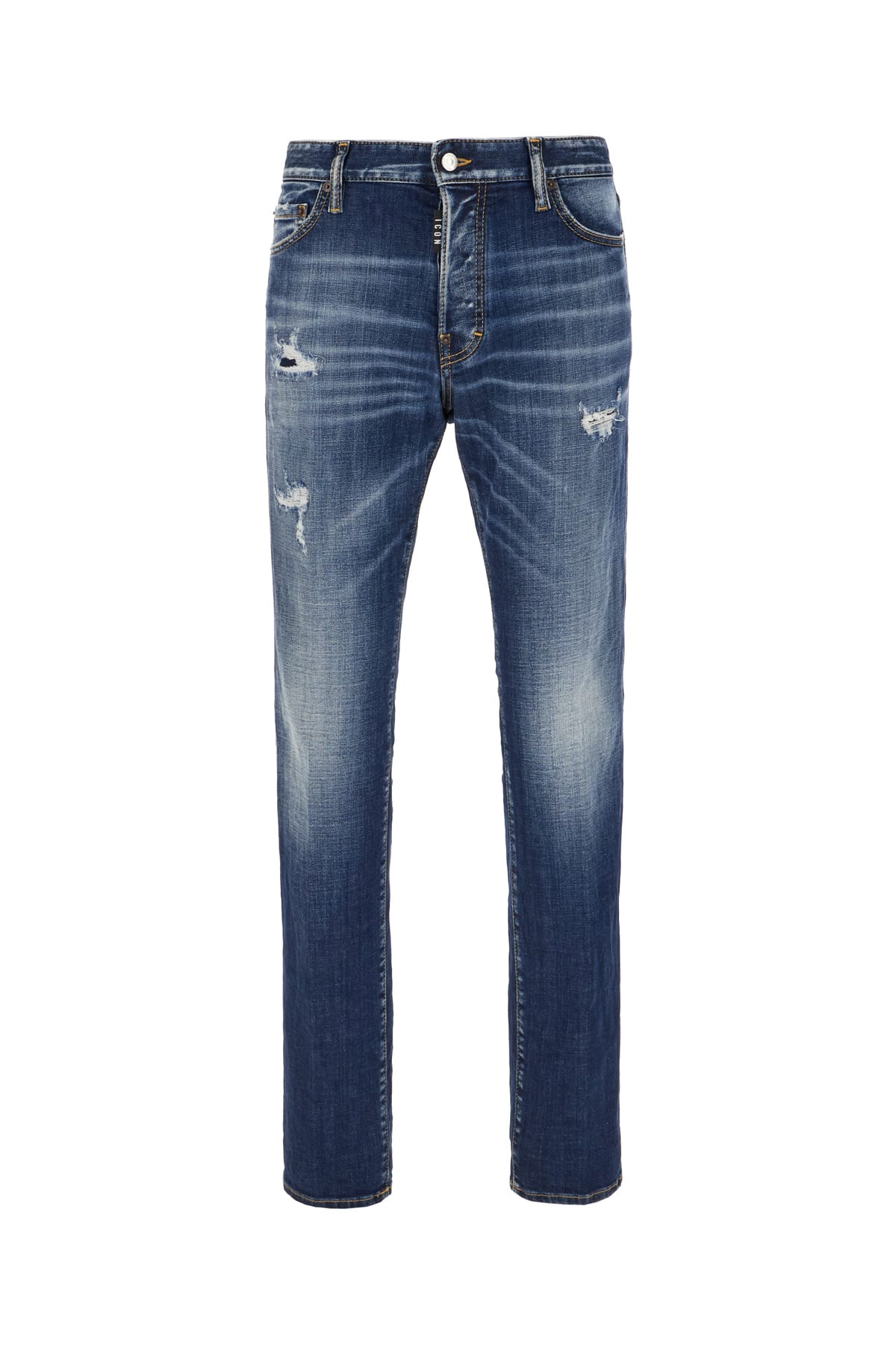 Dsquared2 Denim Jeans In Navy Blue