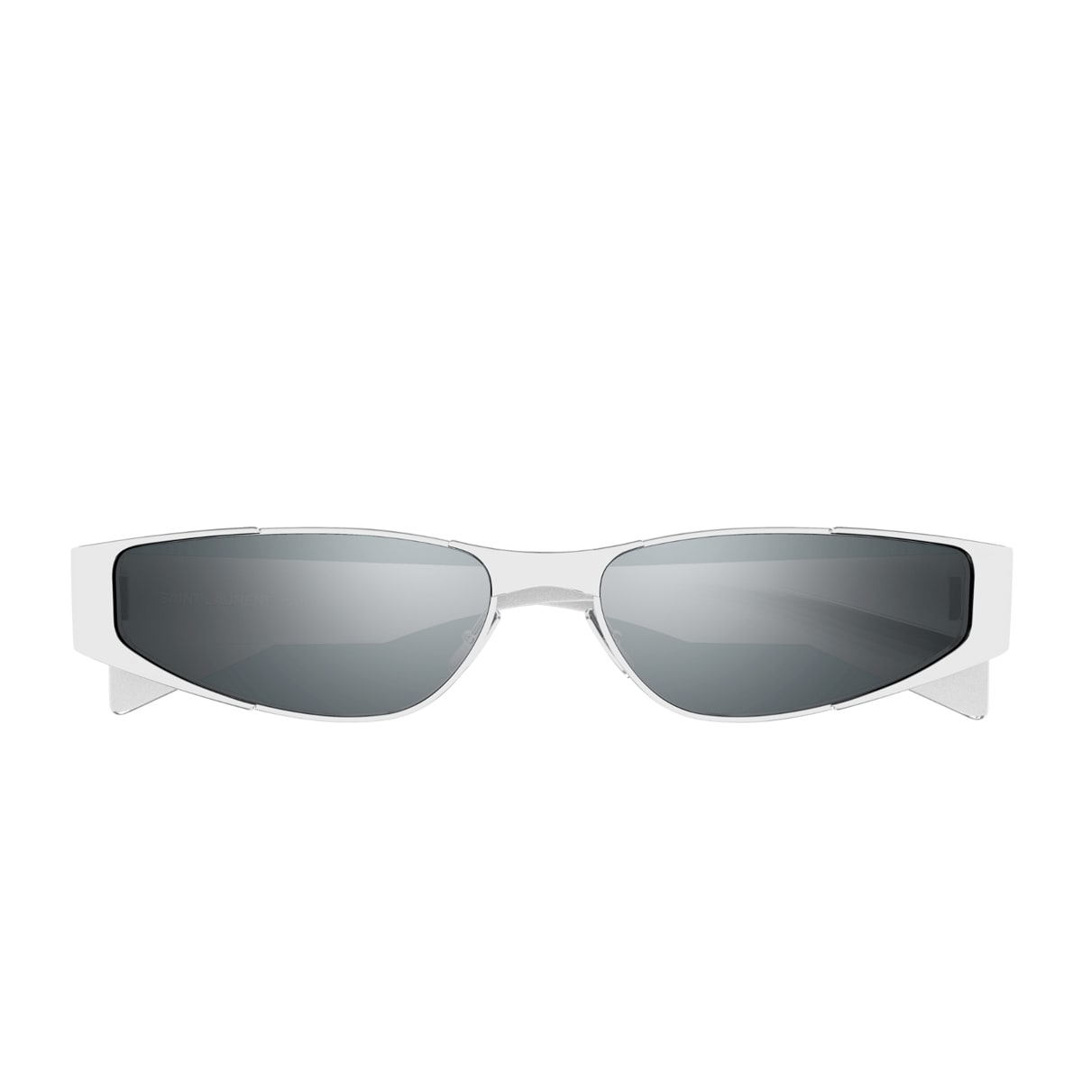 SAINT LAURENT SAINT LAURENT SL 739 LINEA SL LOGO 001 SILVER SILVER SUNGLASSES 