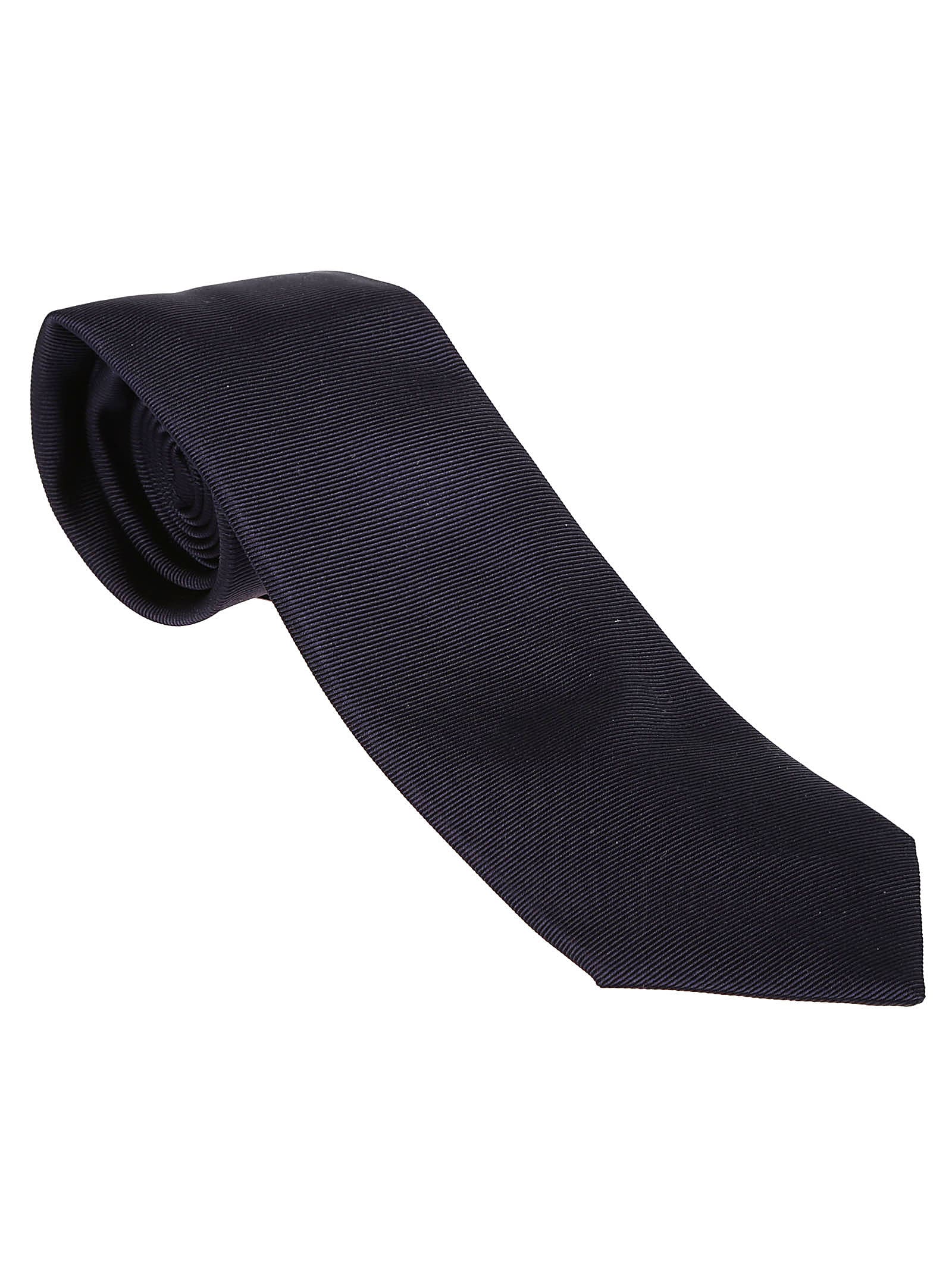 Etro Placed Tie In Blu Navy