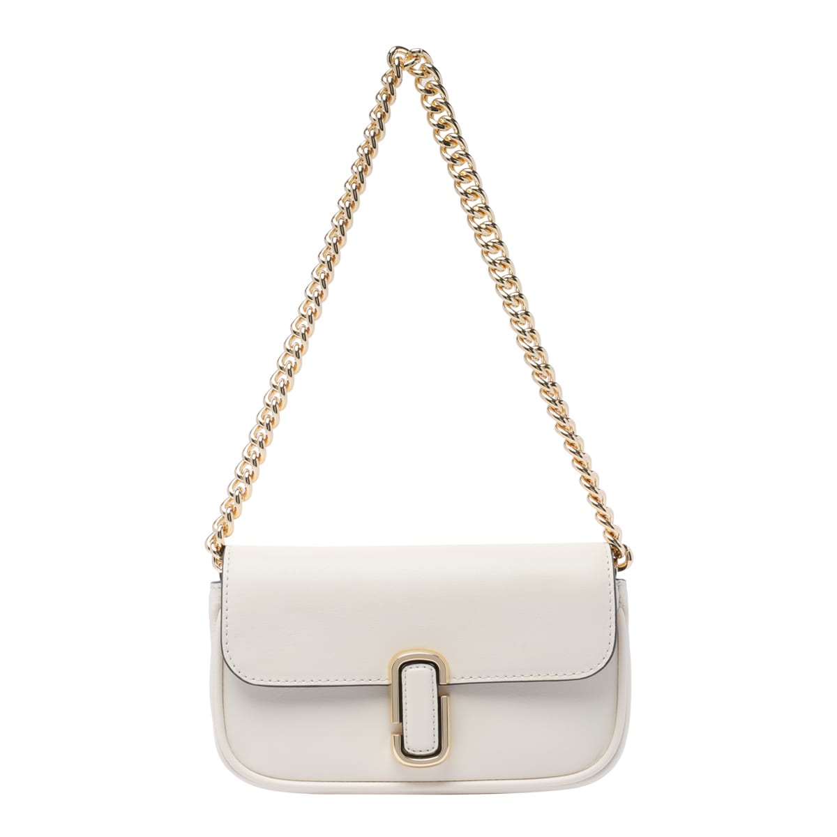 Shop Marc Jacobs The Mini Shoulder Bag In White