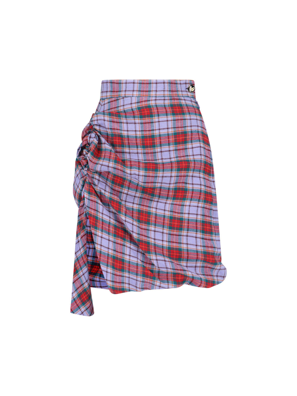 Vivienne Westwood Panther Midi Skirt In Brown