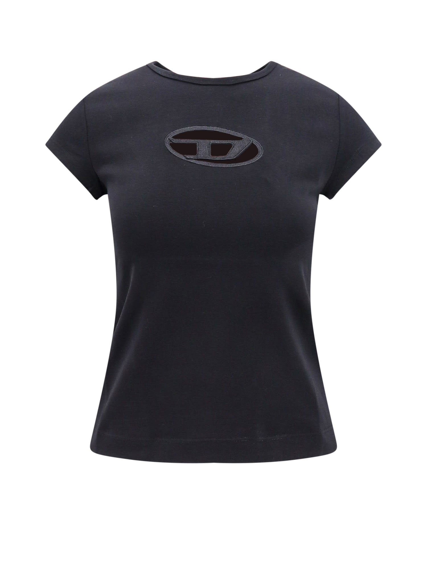 Diesel Angie T-shirt In Black