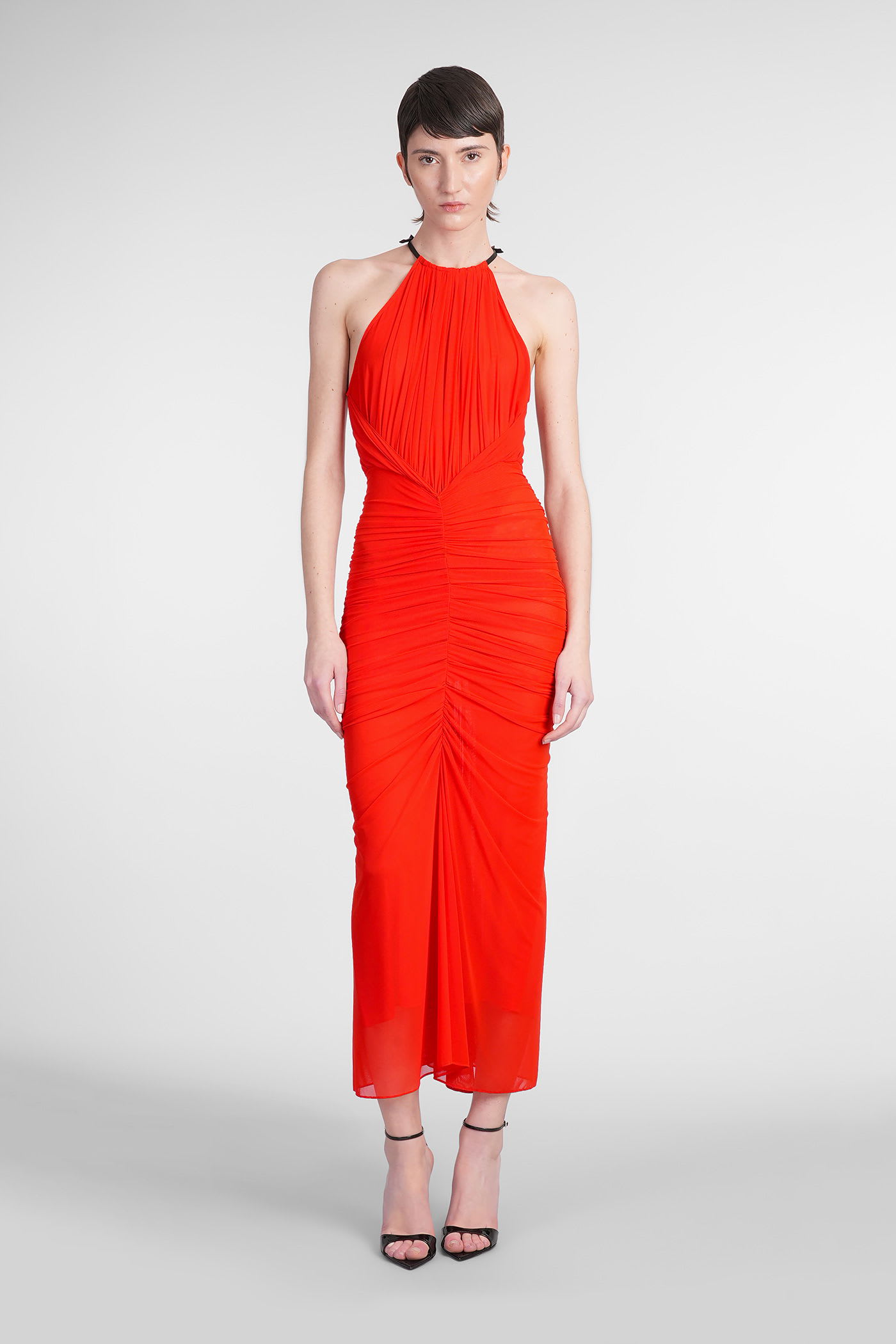 Mugler In Red Polyamide In Red