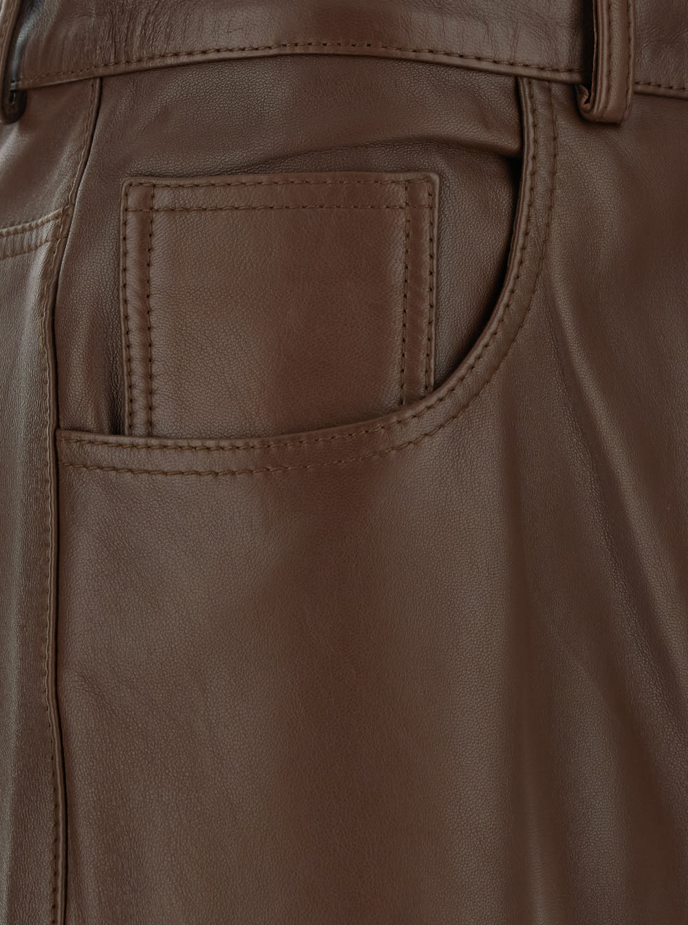 Haikure Bonnie Leather In Brown