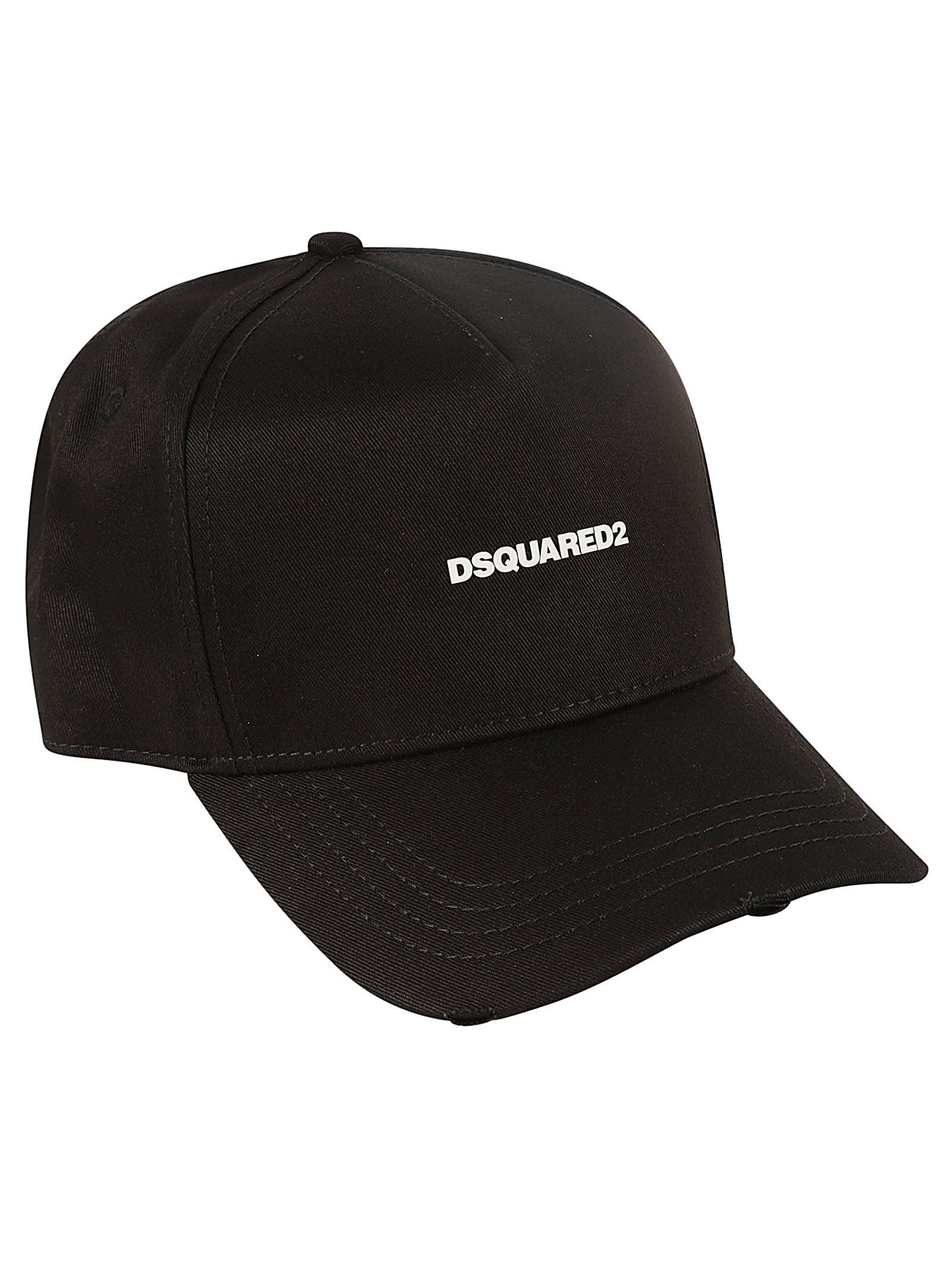 Shop Dsquared2 Logo Classic Baseball Cap In Black/white