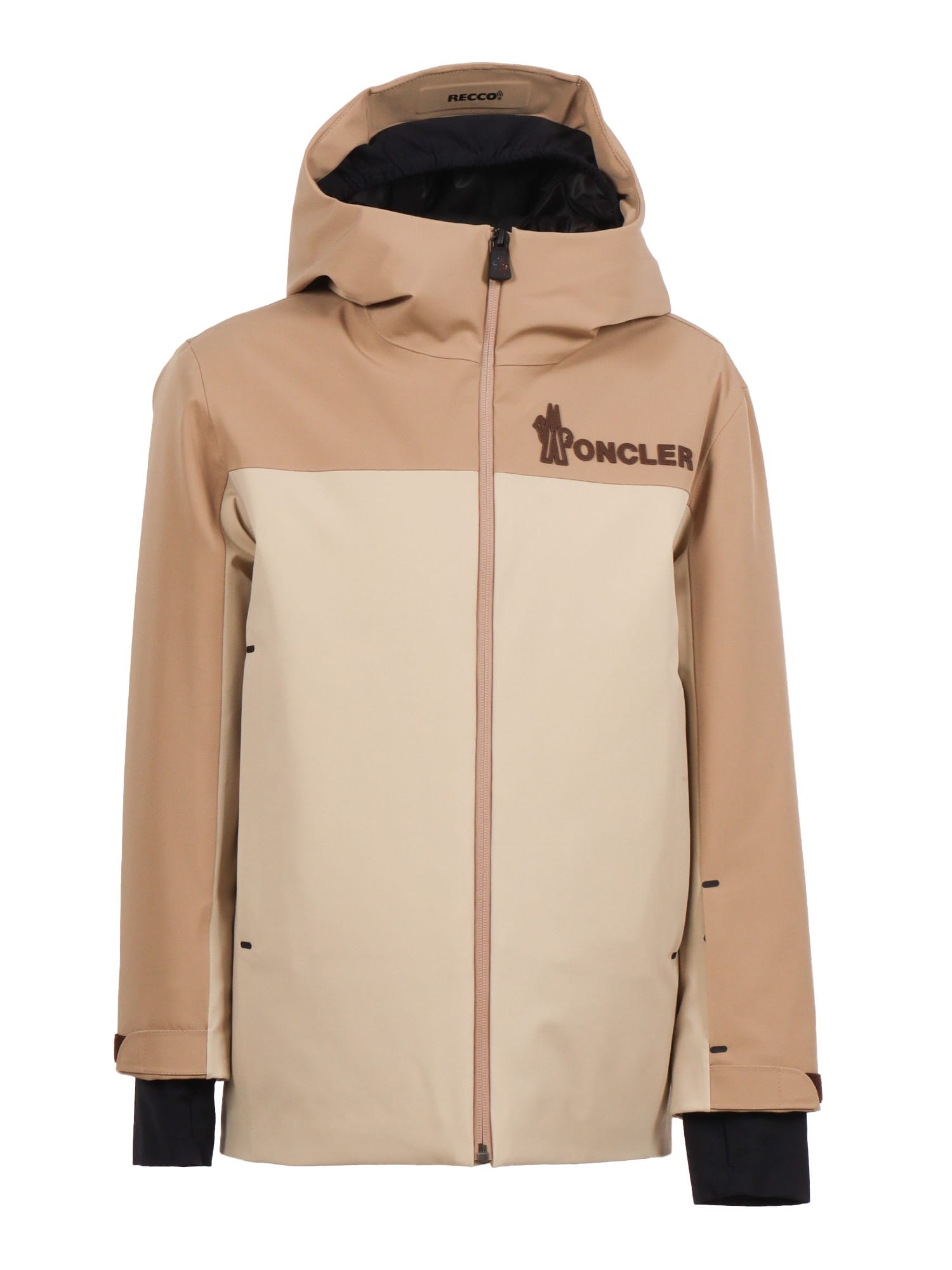 Moncler Moriond Jacket In Brown