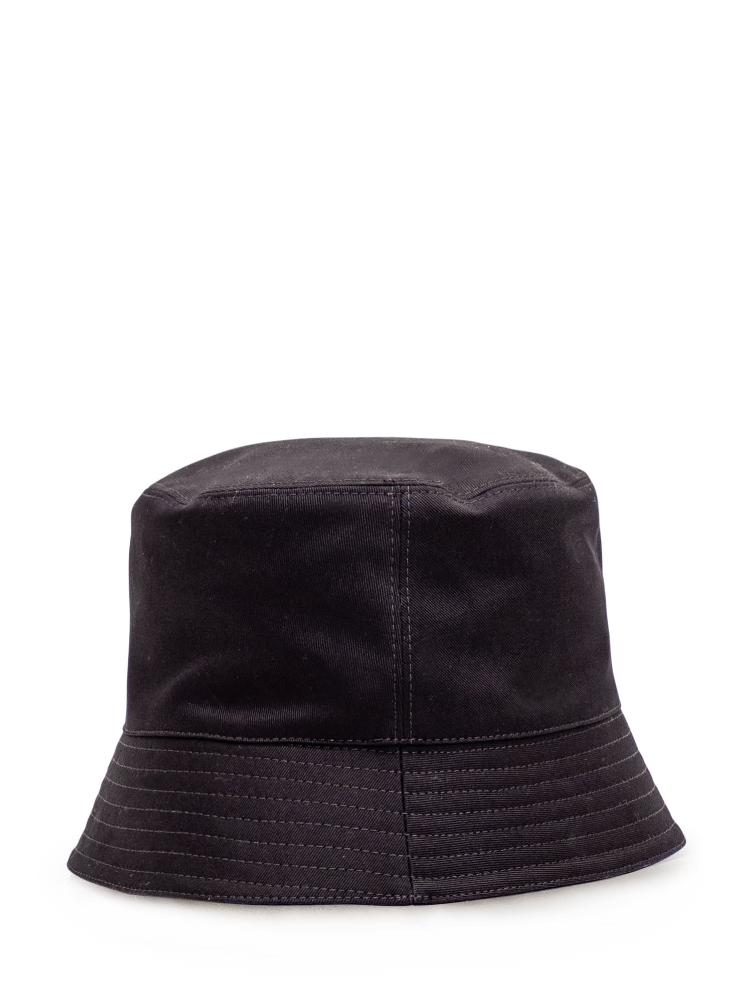 Shop Marni Bucket Cap With Logo In Black