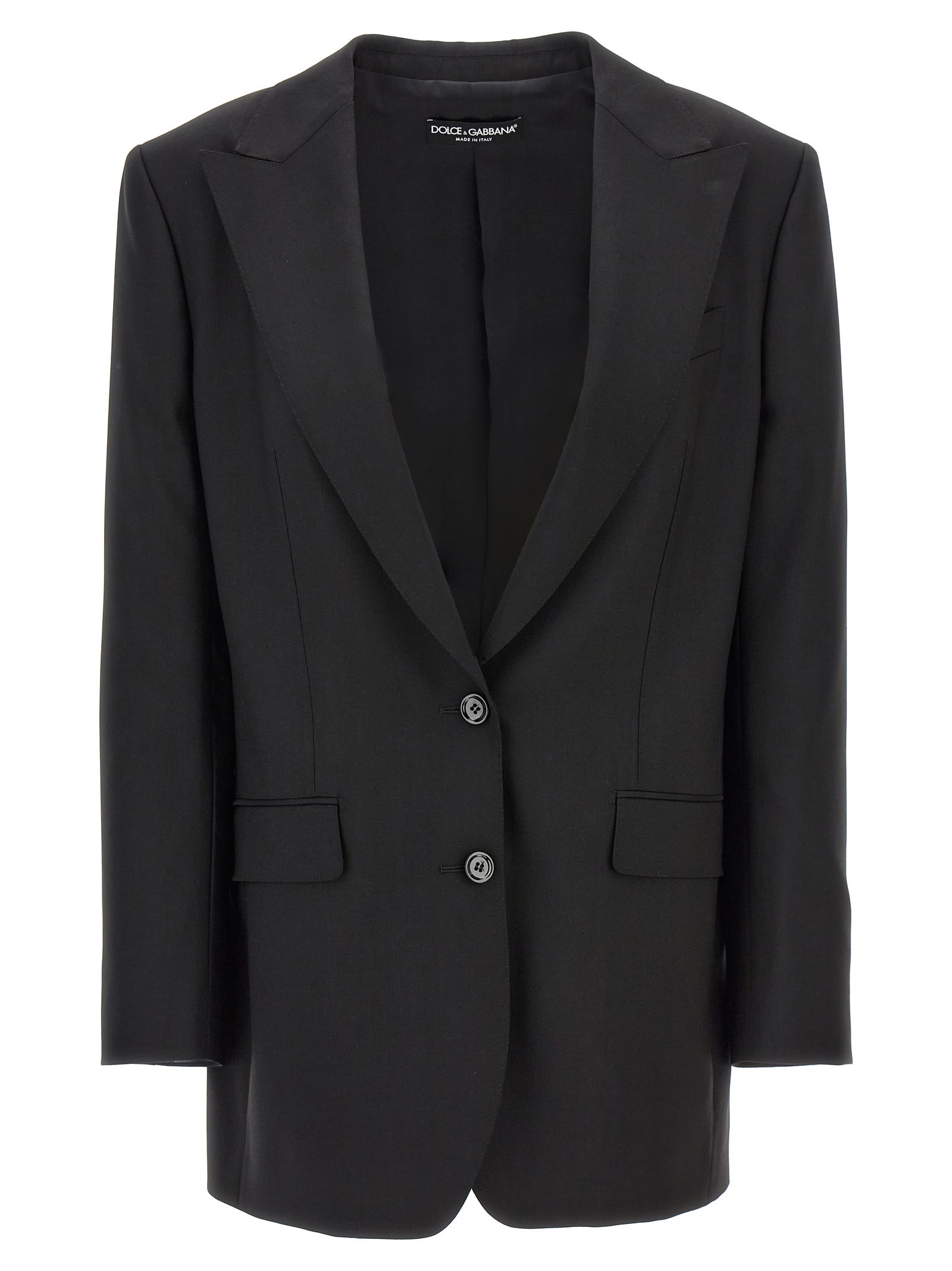 Shop Dolce & Gabbana Mambo Blazer In Black