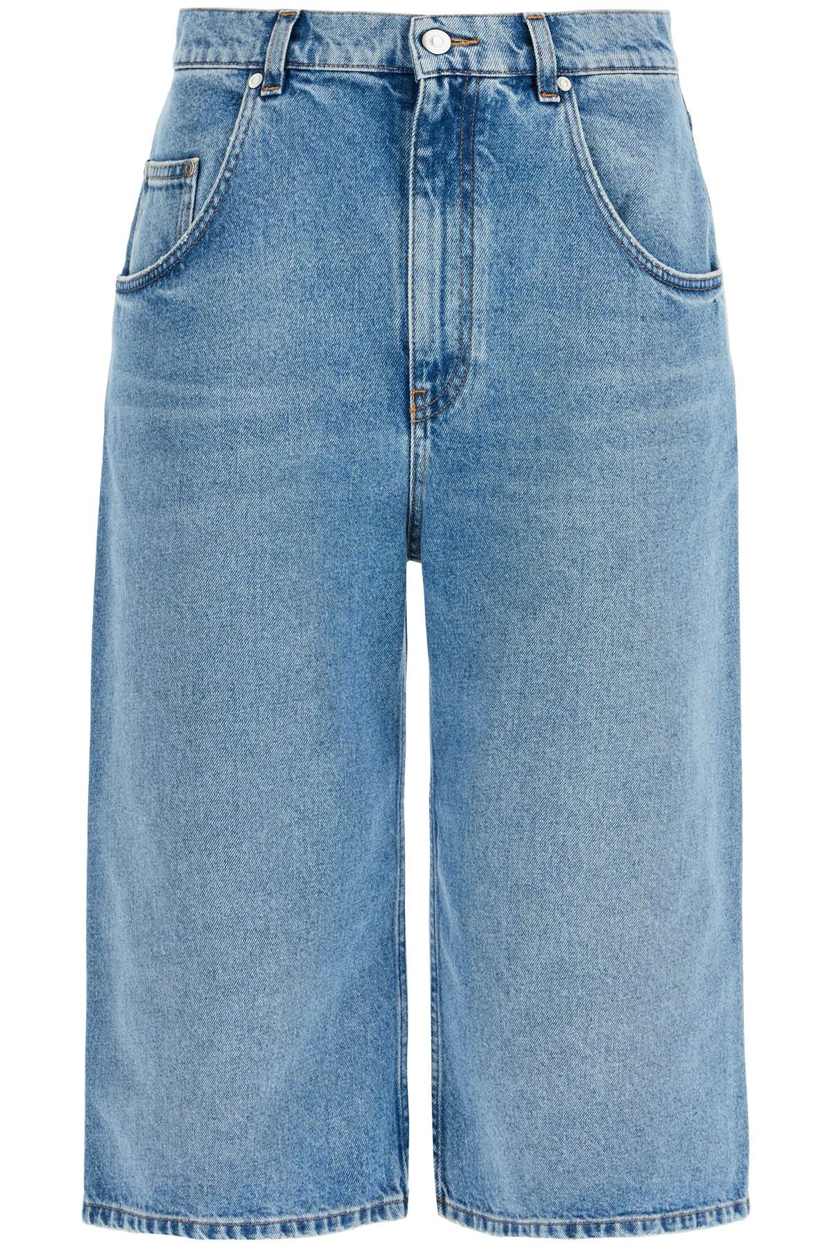 Denim Bermuda Shorts