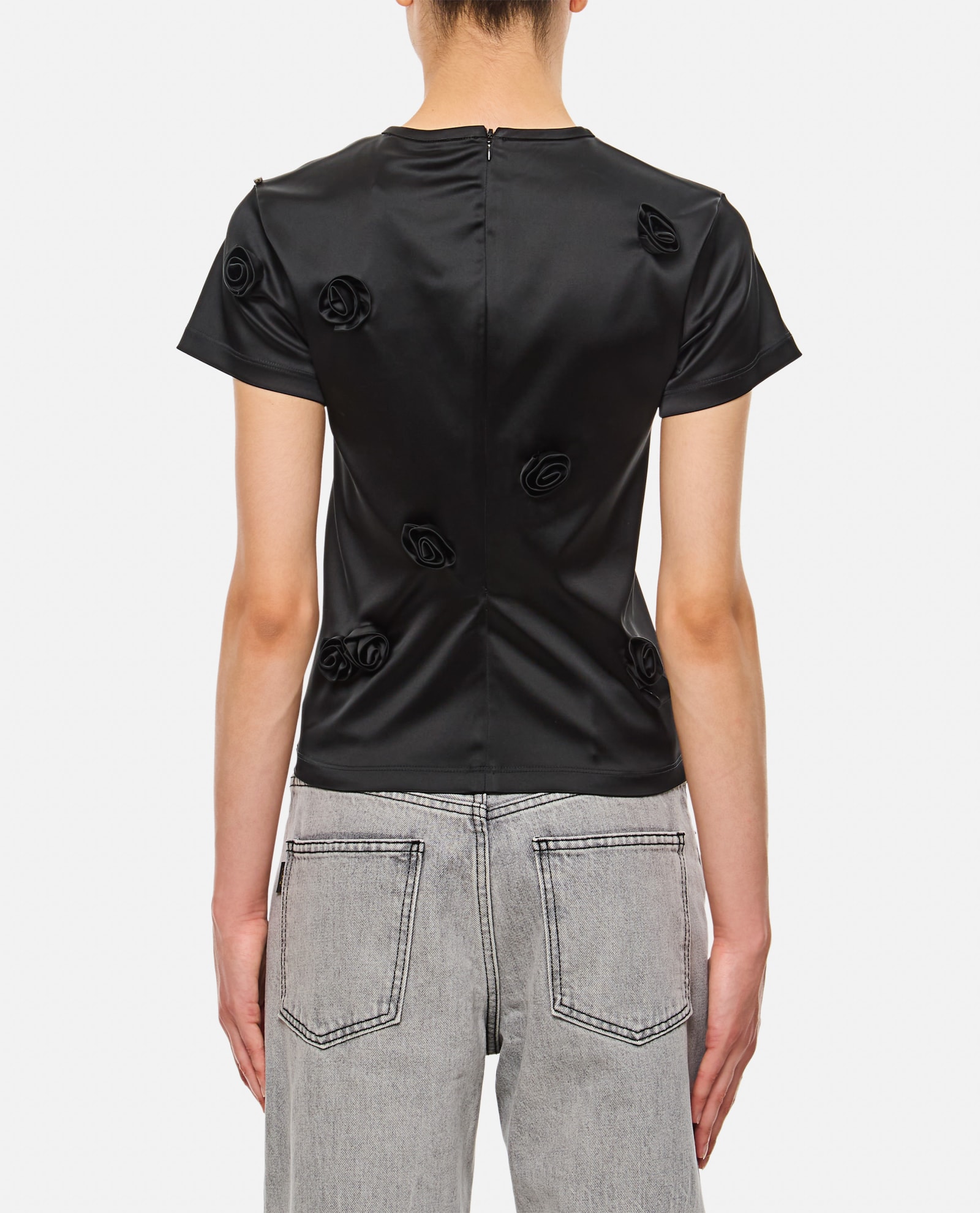 Shop Sportmax Mendoza T-shirt In Nero