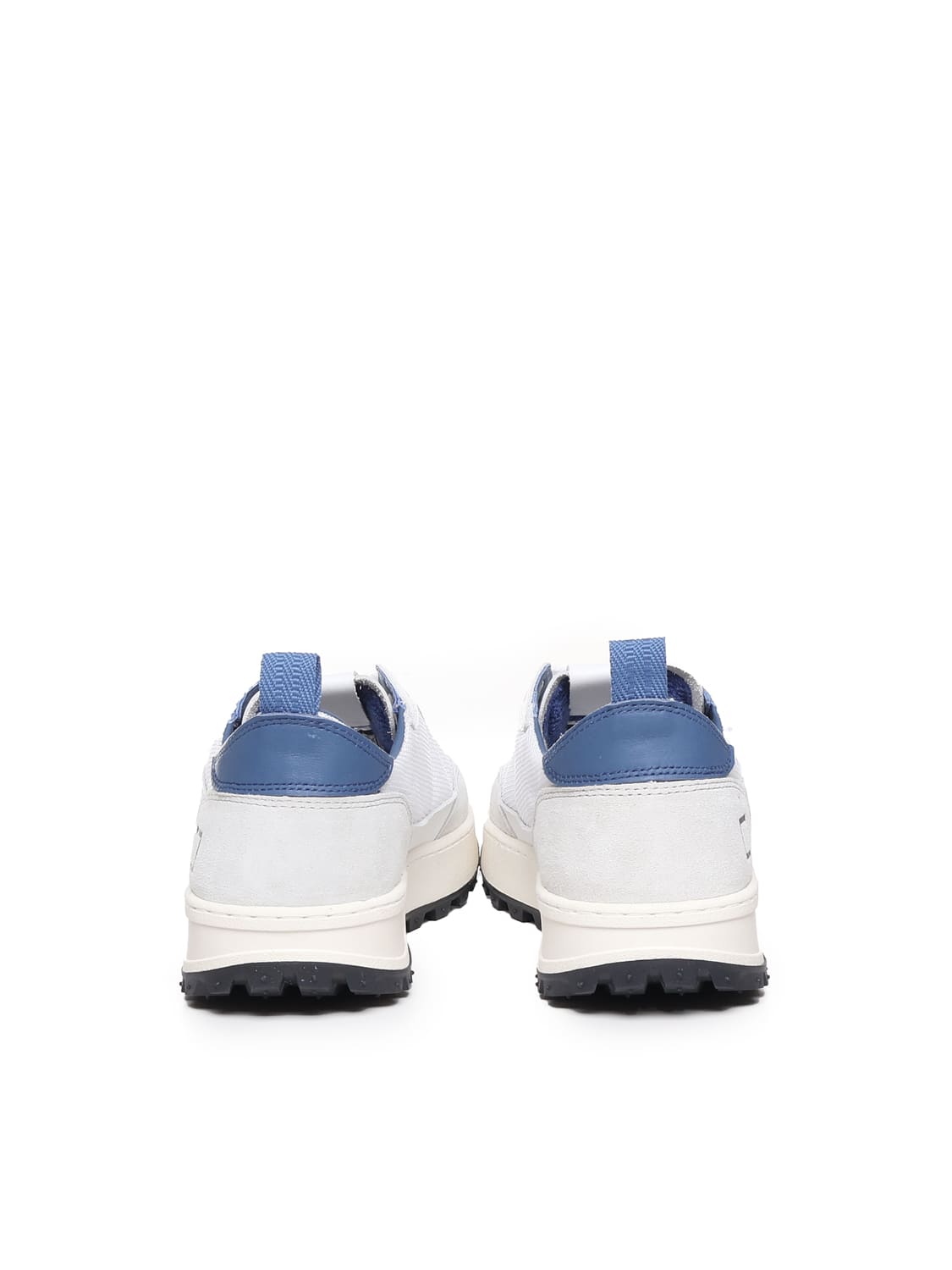Shop Date Kdue Sneakers In White-blue