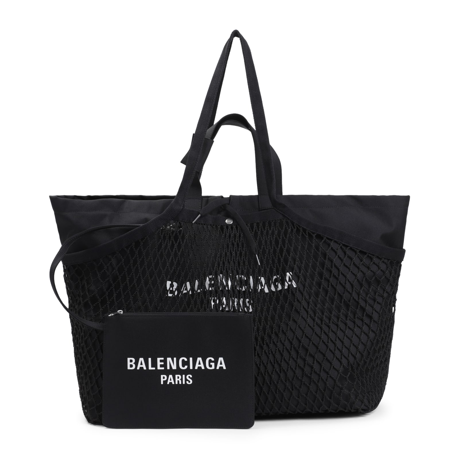 Shop Balenciaga 24/7 L Tote Bag In Black