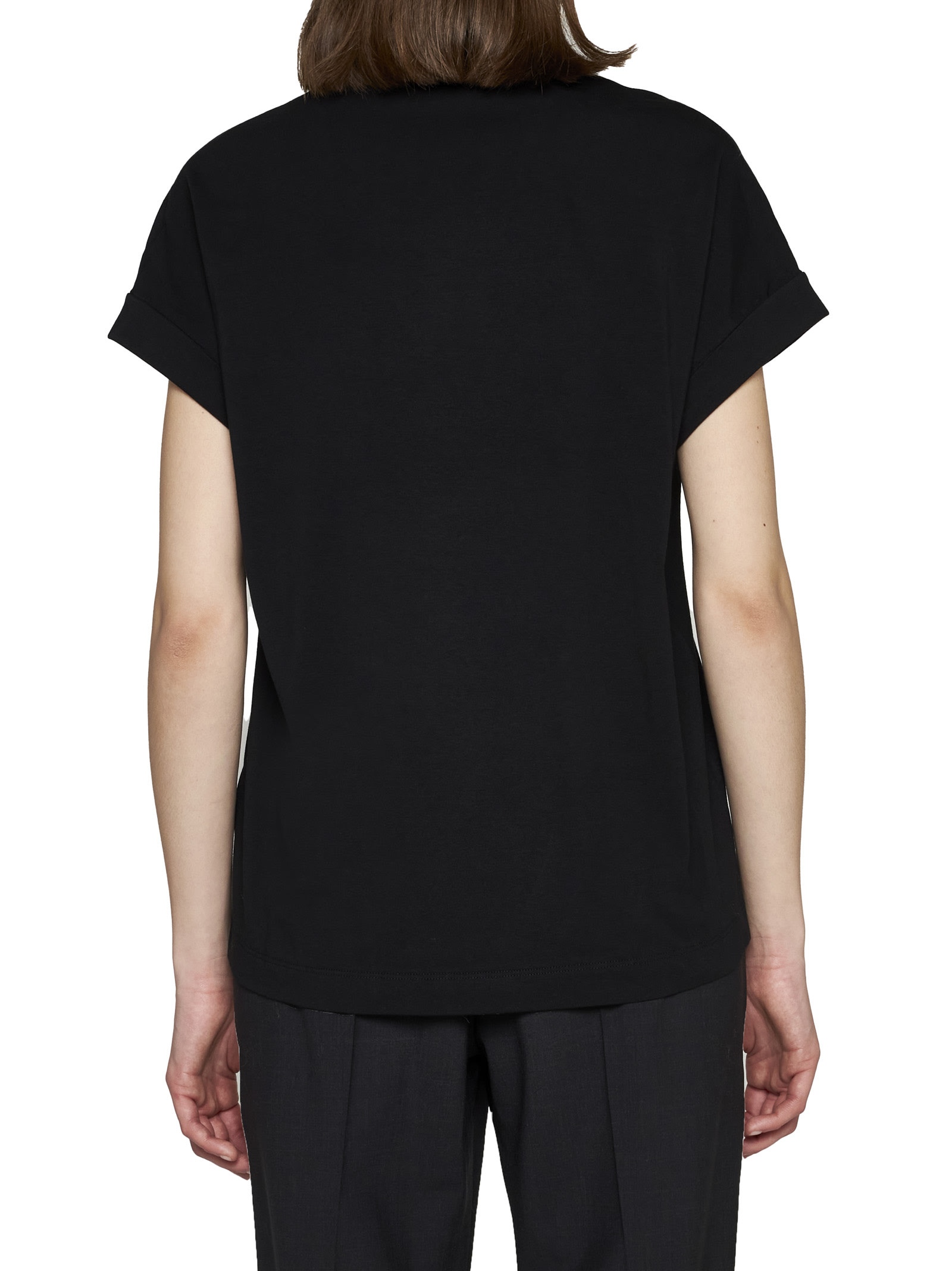 Shop Brunello Cucinelli T-shirt In Black