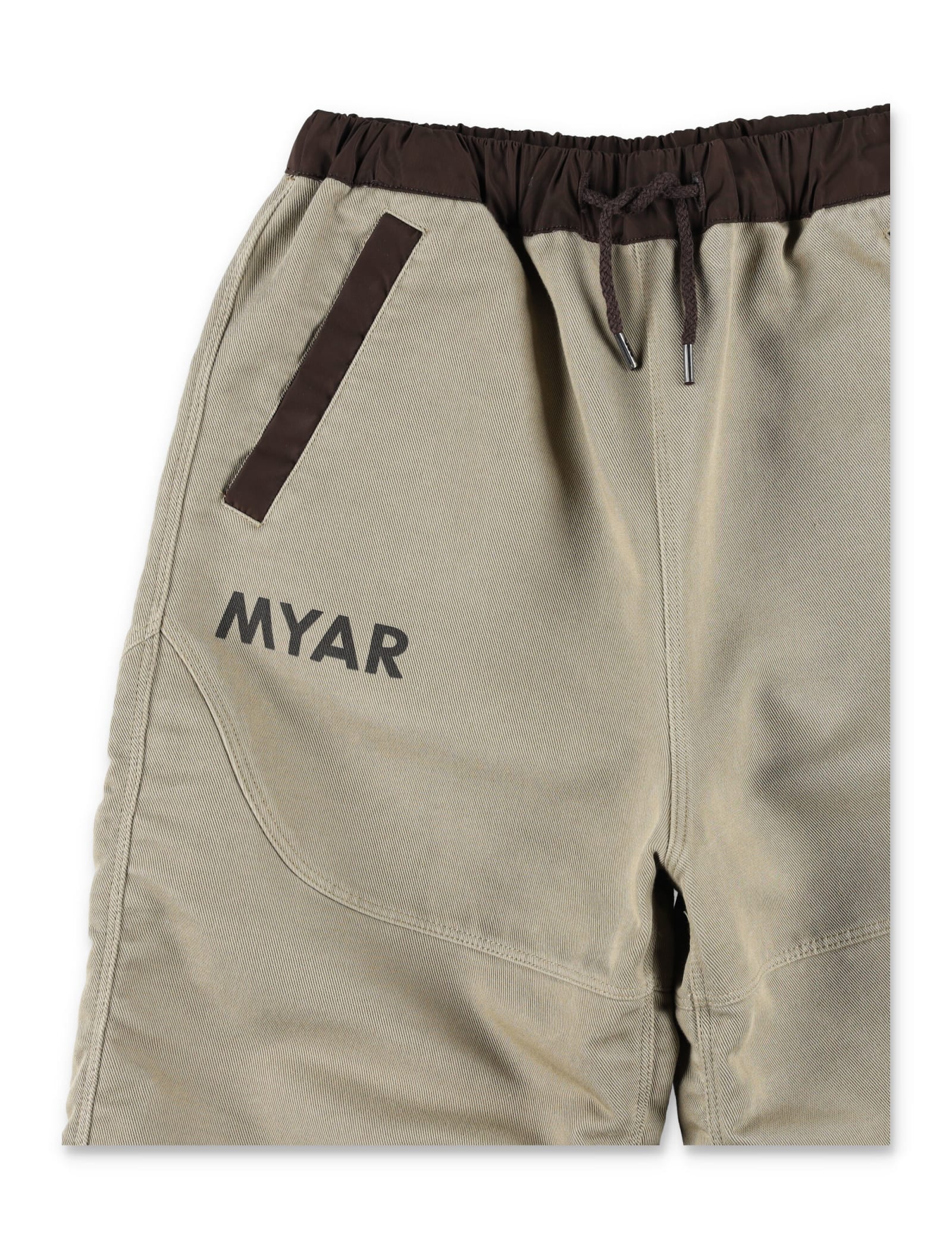 Shop Myar Kid - Contrast Jogger Pants In My711