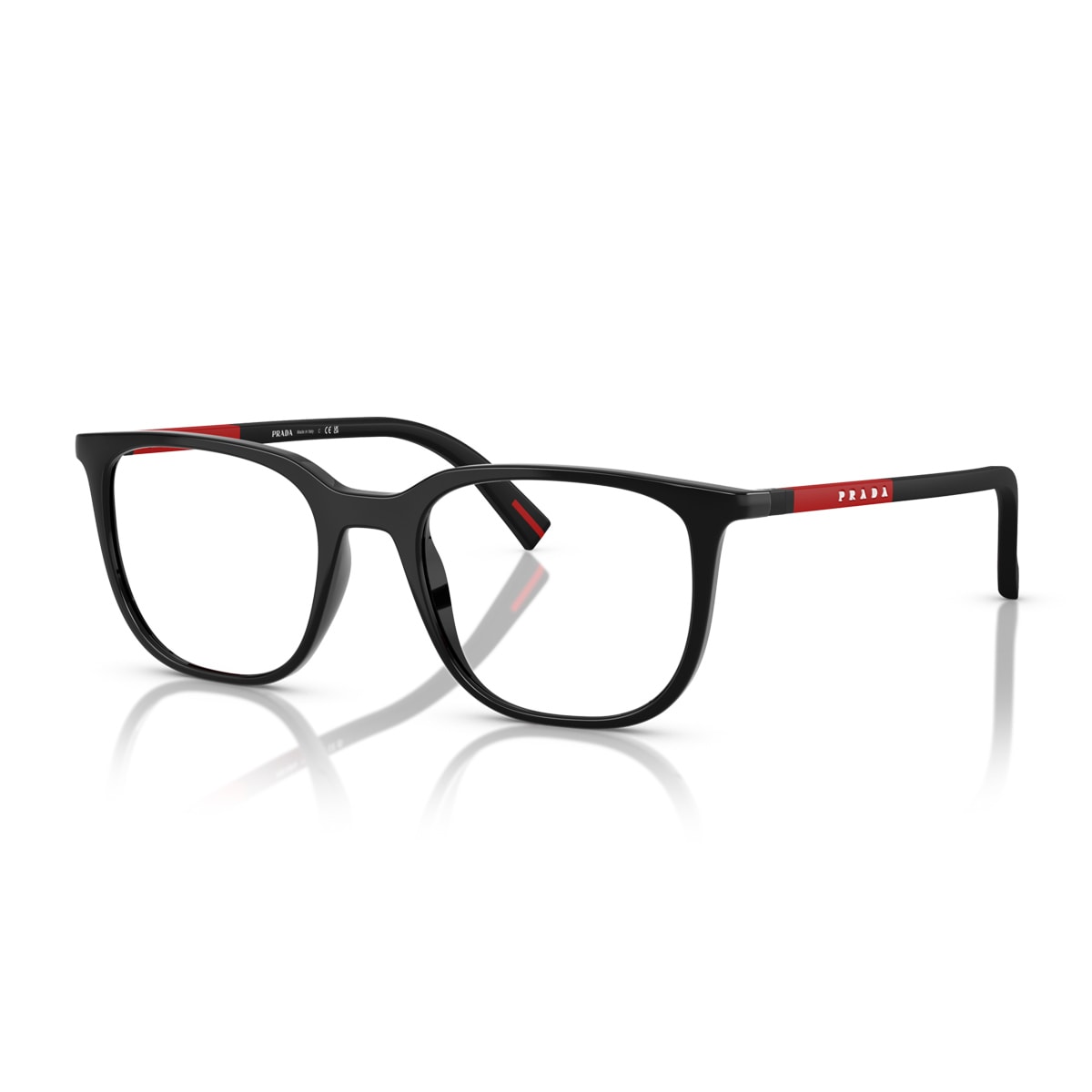 Prada Linea Rossa Ps 04rv 1ab1o1 Nero Glasses In Black