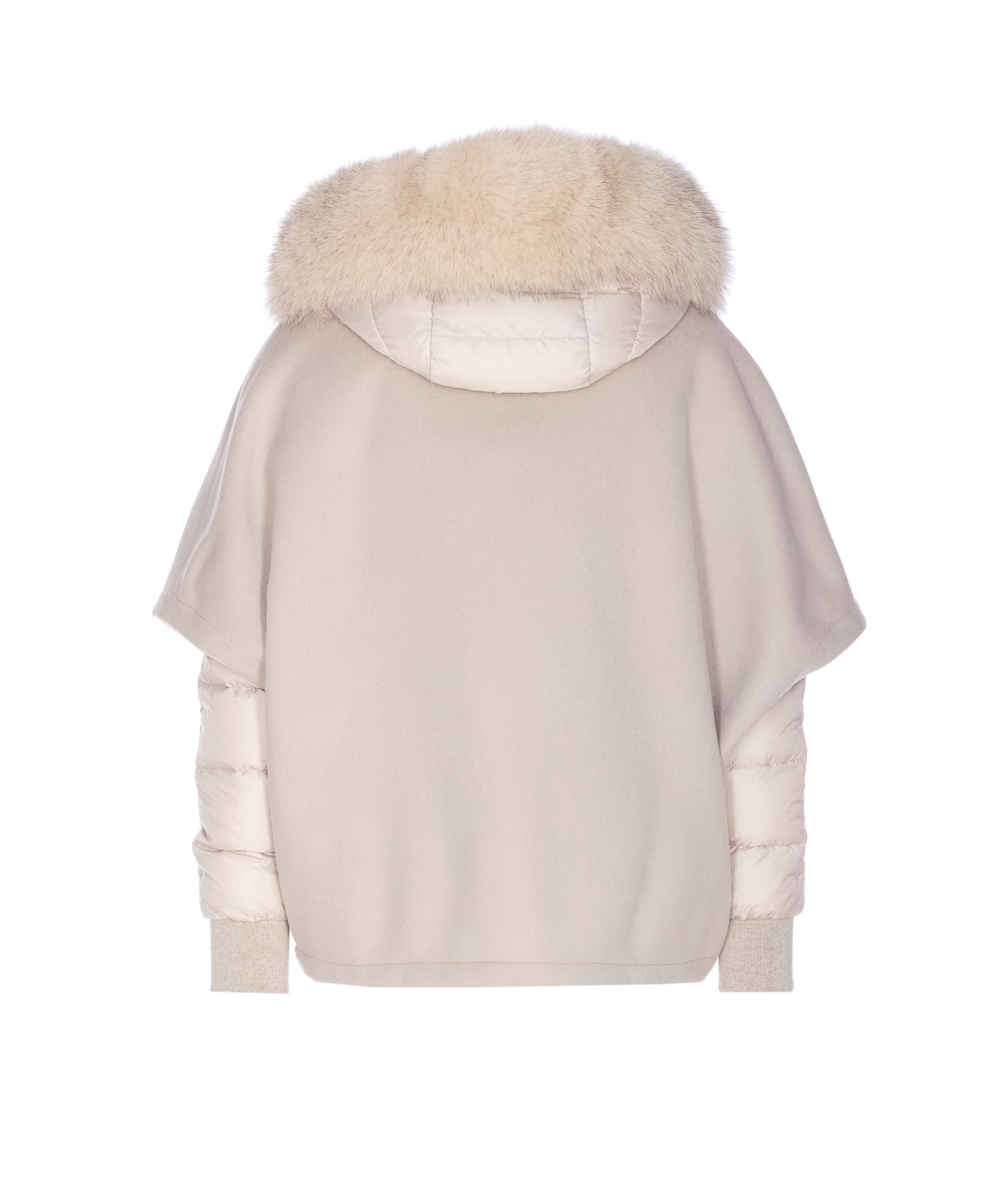 Moorer Pegaso Down Jacket In Neutral
