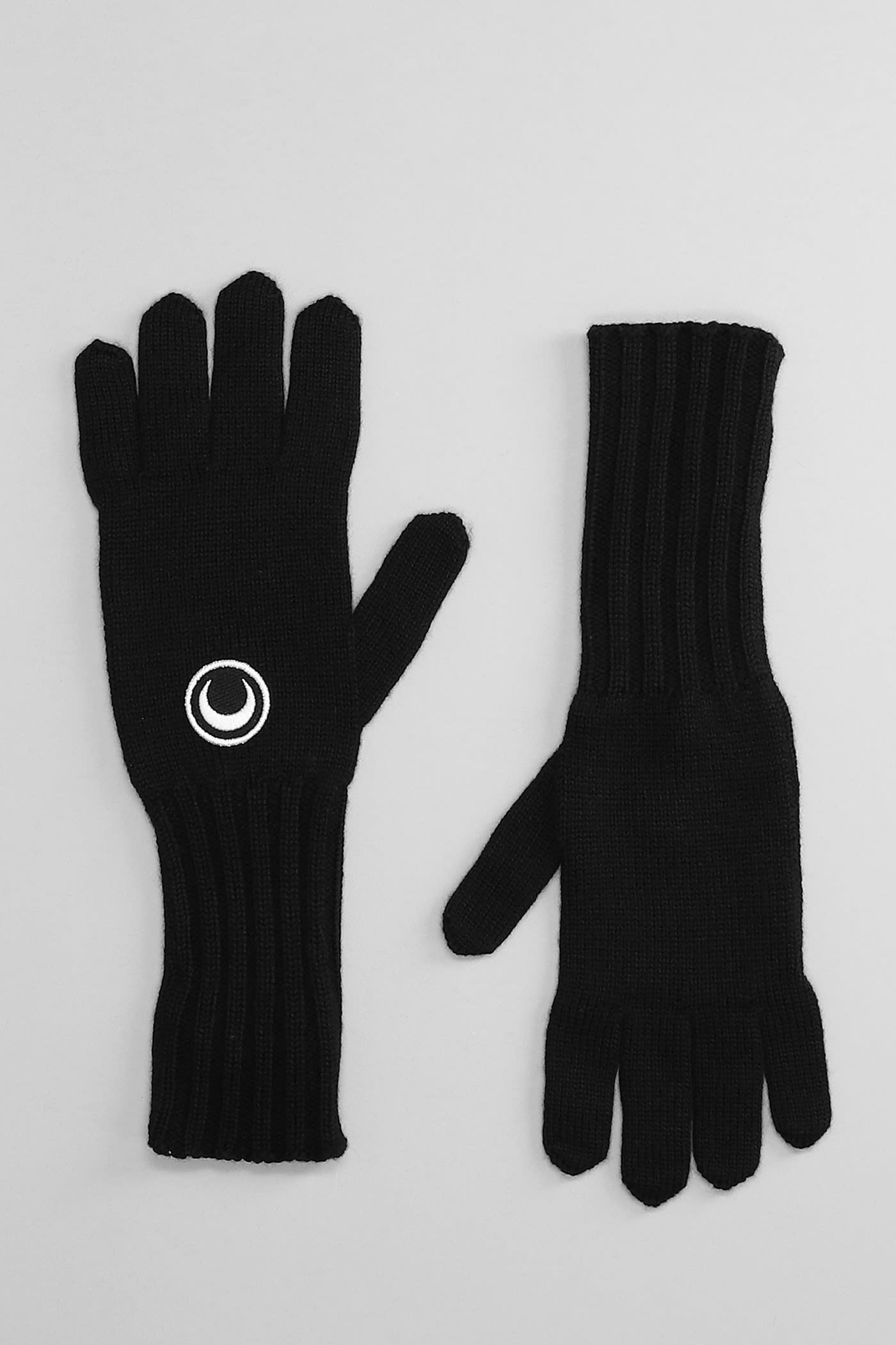 Gloves In Black Wool
