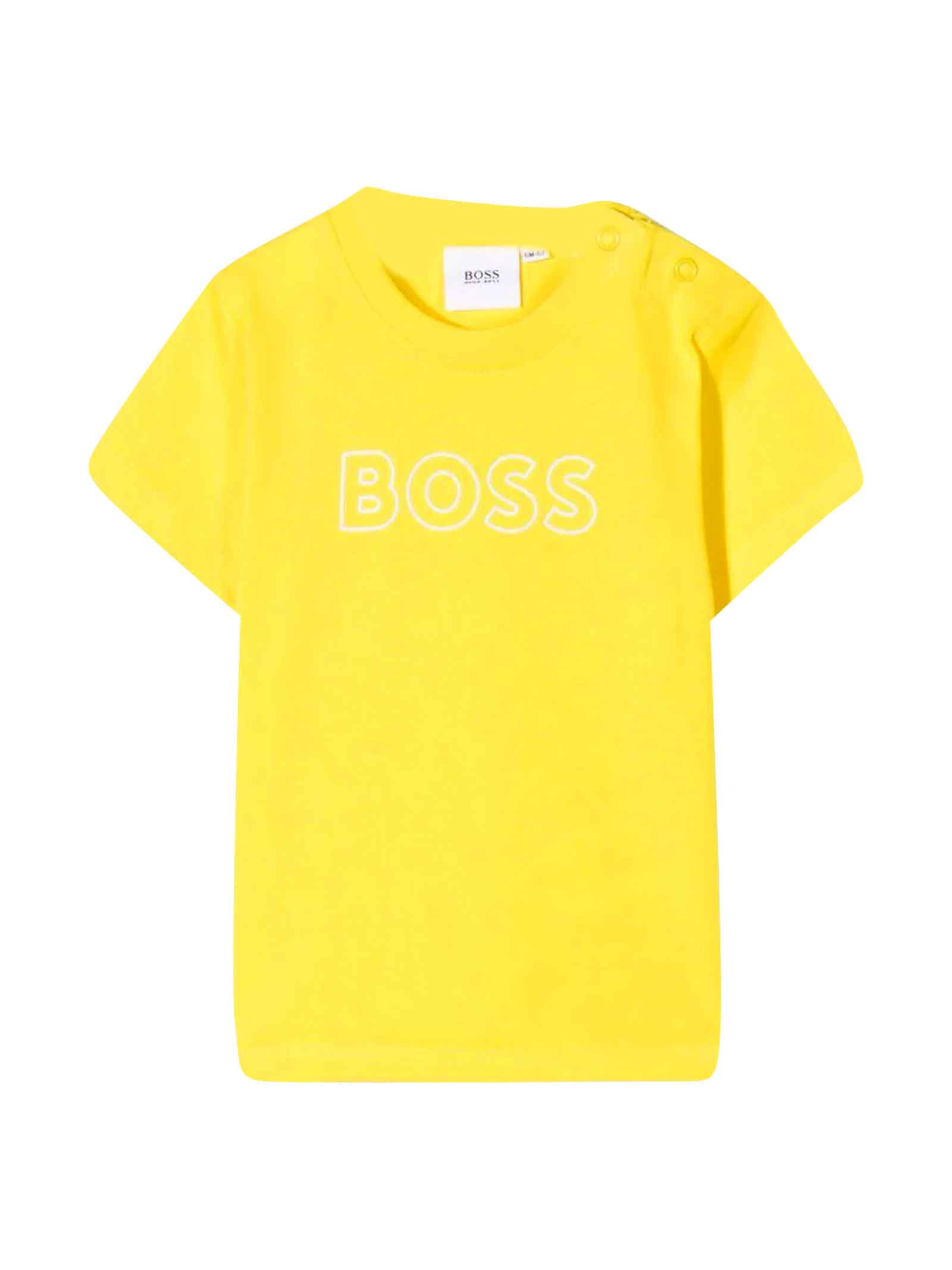 Hugo Boss Yellow T-shirt Baby Unisex