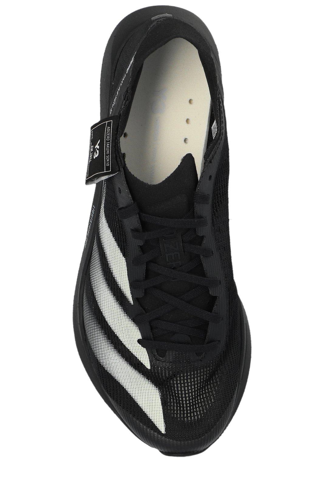 Shop Y-3 Takumi Sen 10 Lace-up Sneakers In Black