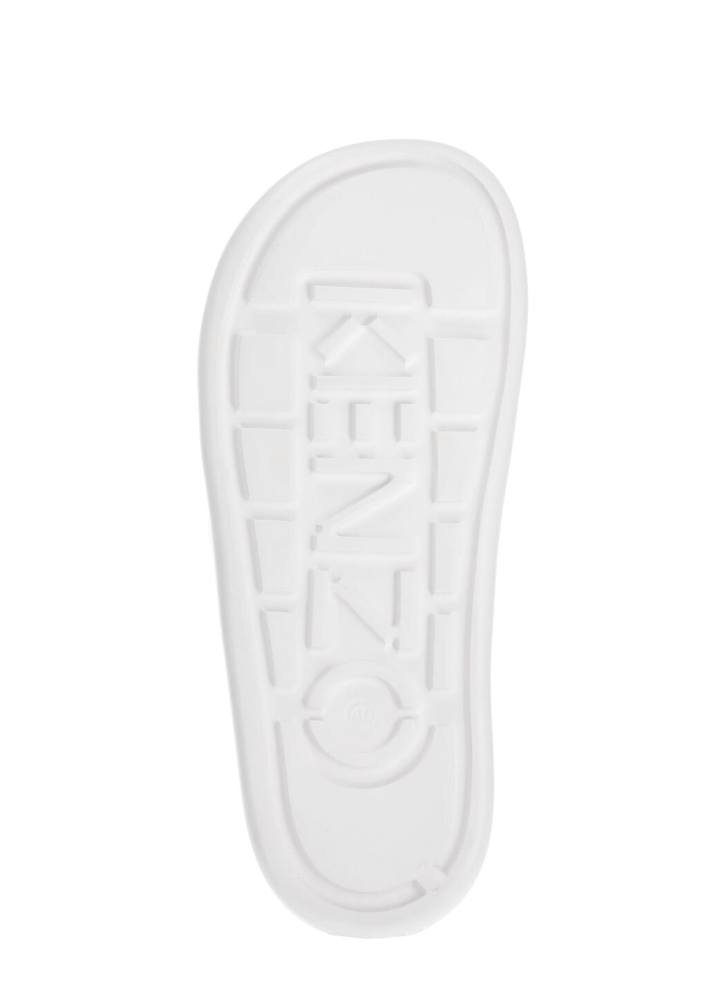 Shop Kenzo Pool Slippers In White