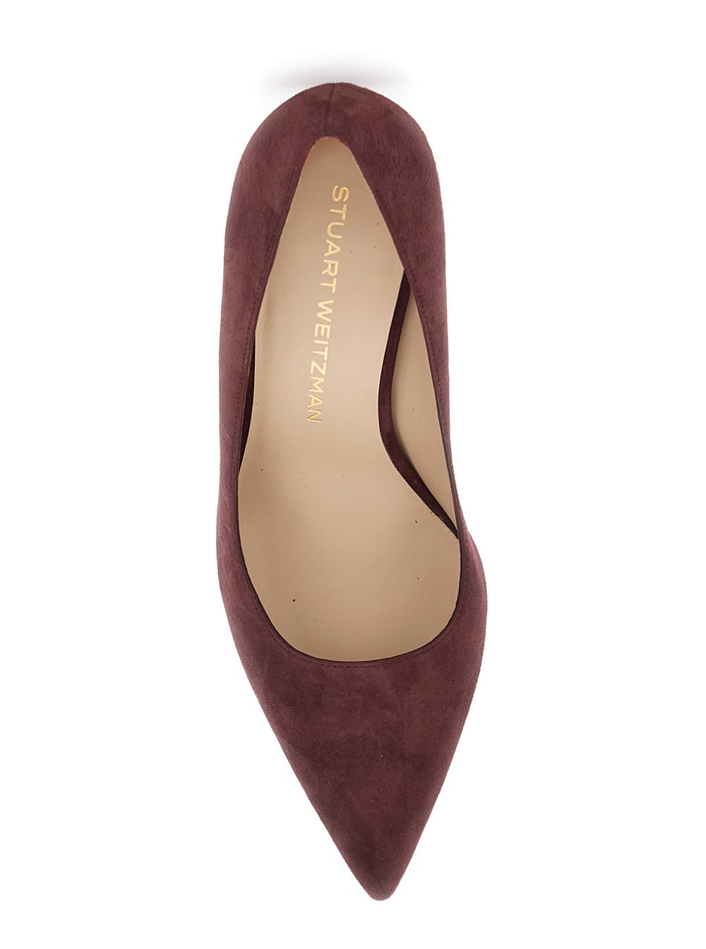 Stuart Weitzman 75mm Stuart Power 75 Pointed-toepump In Brown