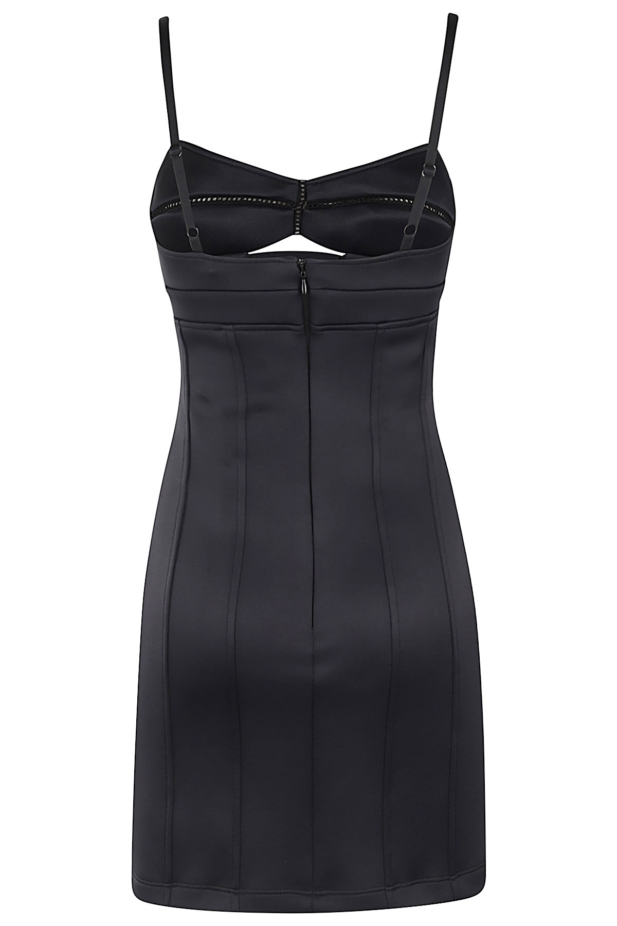 Shop Giovanni Bedin Mini Dress In Nero