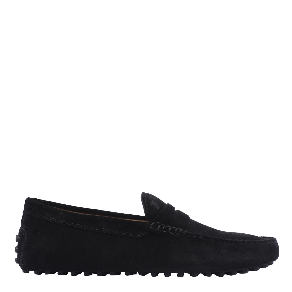 Shop Tod's Gommino Loafers In Black