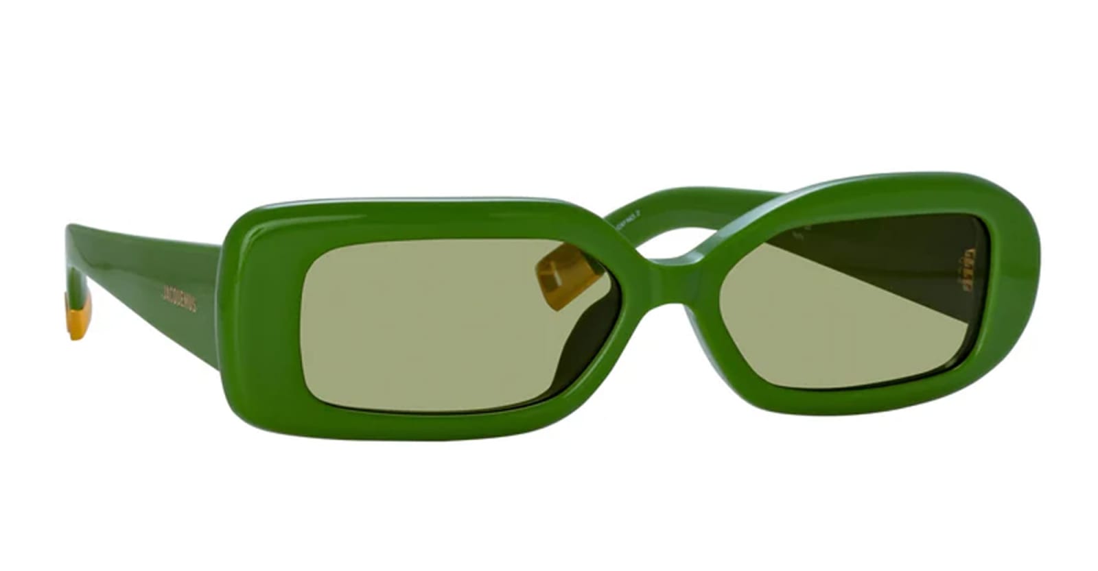 Jacquemus Rond Carre - Jade Green Sunglasses In C3