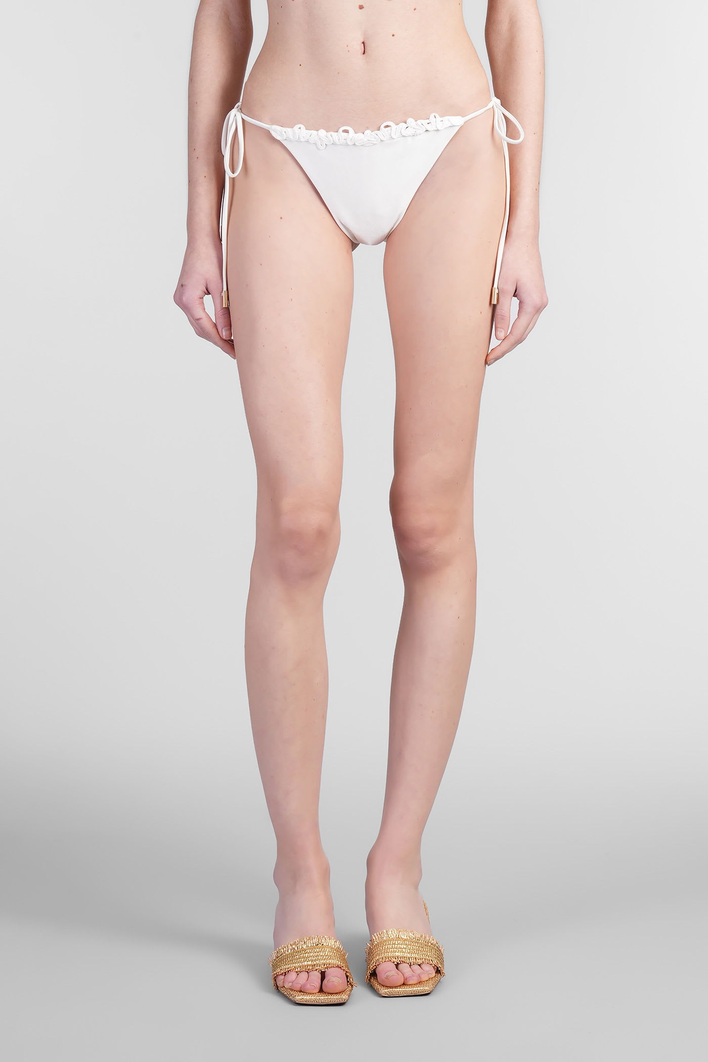 Cult Gaia Irina Beachwear In White Polyamide In White